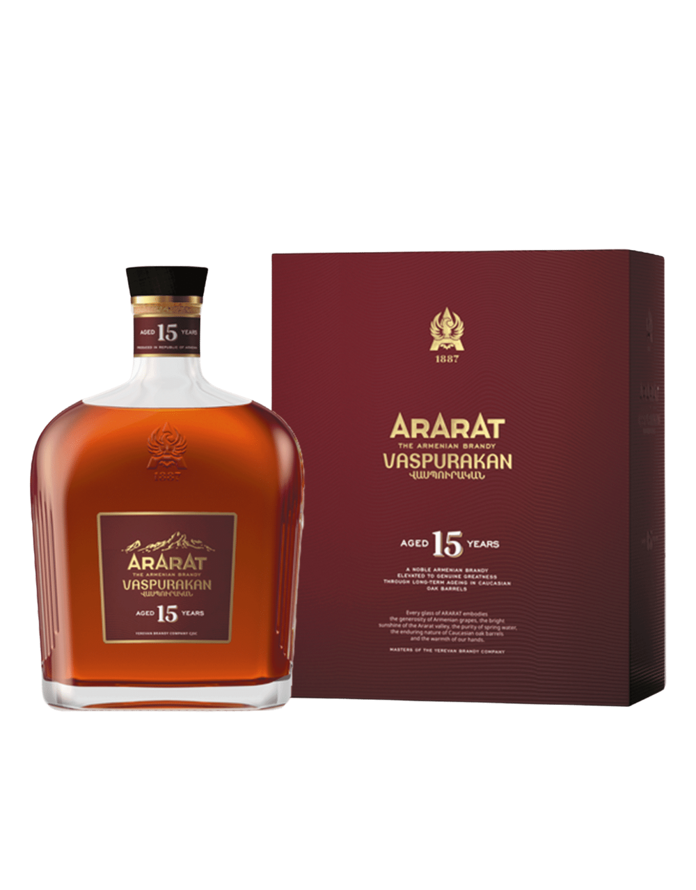 ARARAT VASPURAKAN 15年熟成（2011年購入/未開封） Ararat Vaspurakan Brandy 15 year old 750ml - M & M Liquor and Market