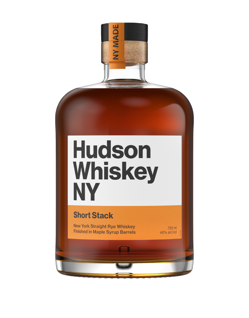 HUDSON NY STRAIGHT RYE WHISKEY - SHORT STACK