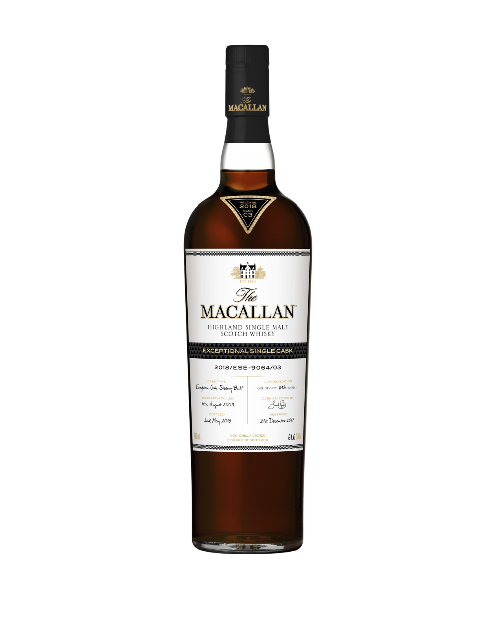 The Macallan Exceptional Single Cask 2018/esb-9064/03
