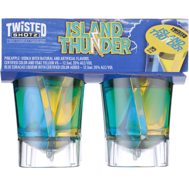 Twisted Shotz Cocktails-other Island Thunder Pineapple