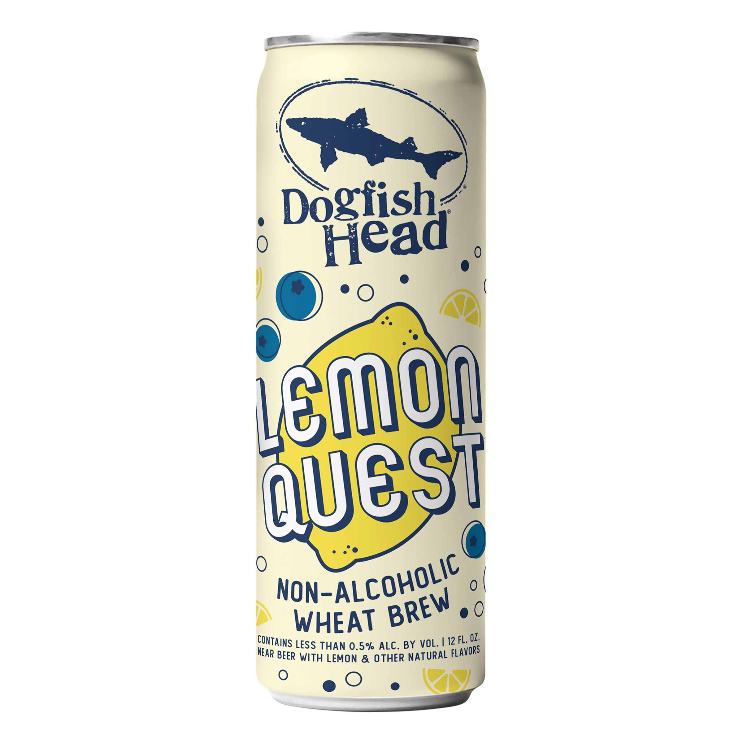 Dogfish Head Lemon Quest Non-alcoholic Wheat Brew