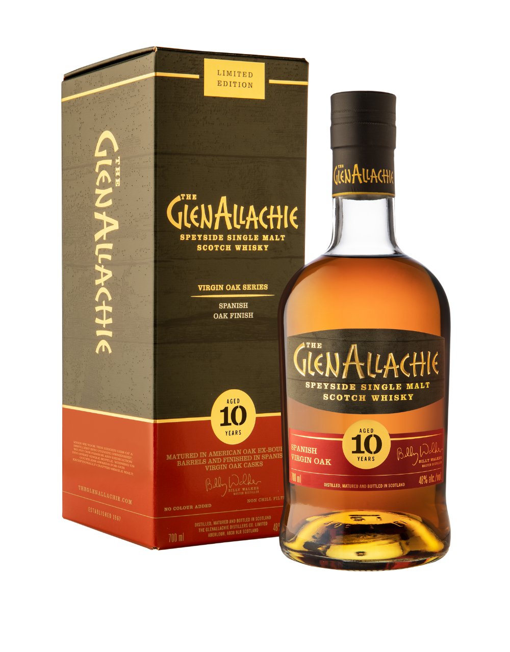 Glenallachie 10 Year Old Spanish Virgin Oak Scotch Whisky | ReserveBar