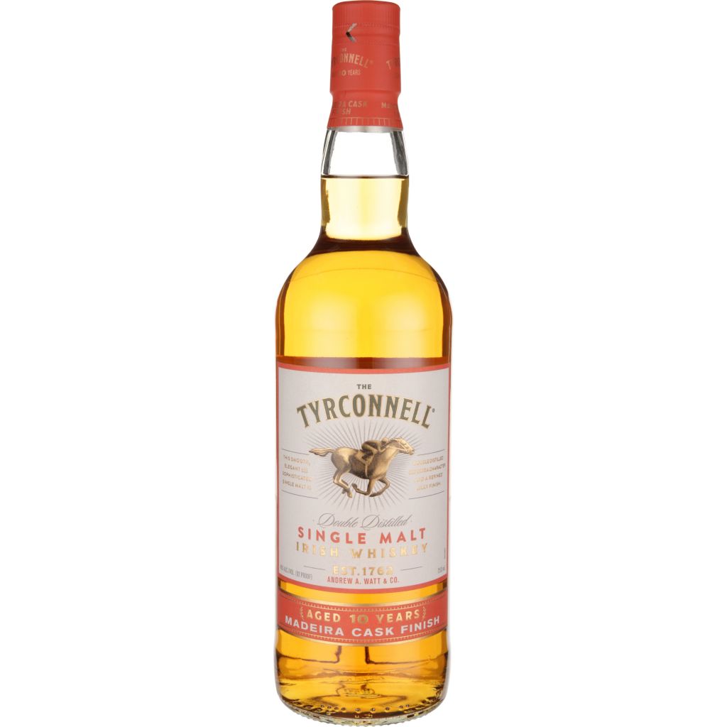 THE TYRCONNELL® 10 YEAR SINGLE MALT IRISH WHISKEY, MADEIRA CASK FINISH