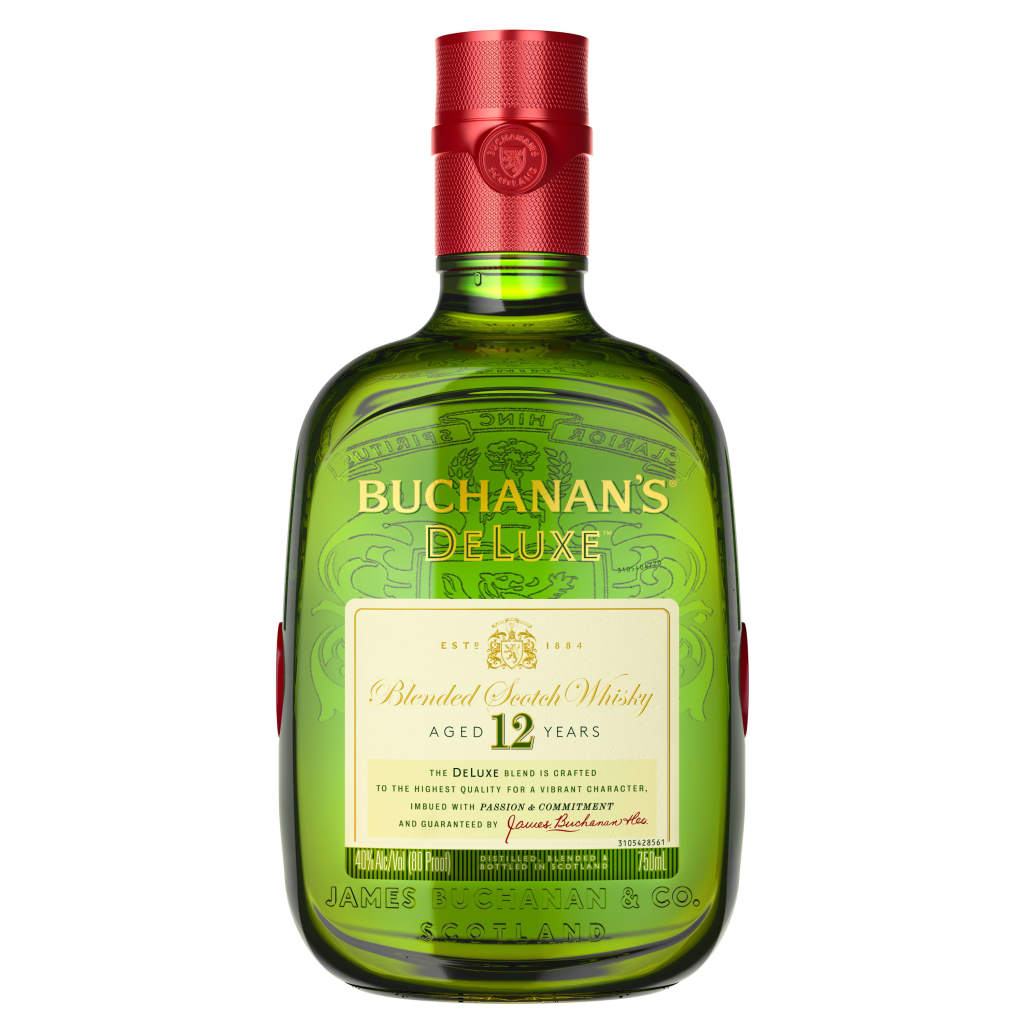 Buchanan's De Luxe 50-60s ブキャナンズ 50-60年代 60年代流通 ブキャナンズ デラックス ティンキャップ JAPANTAX