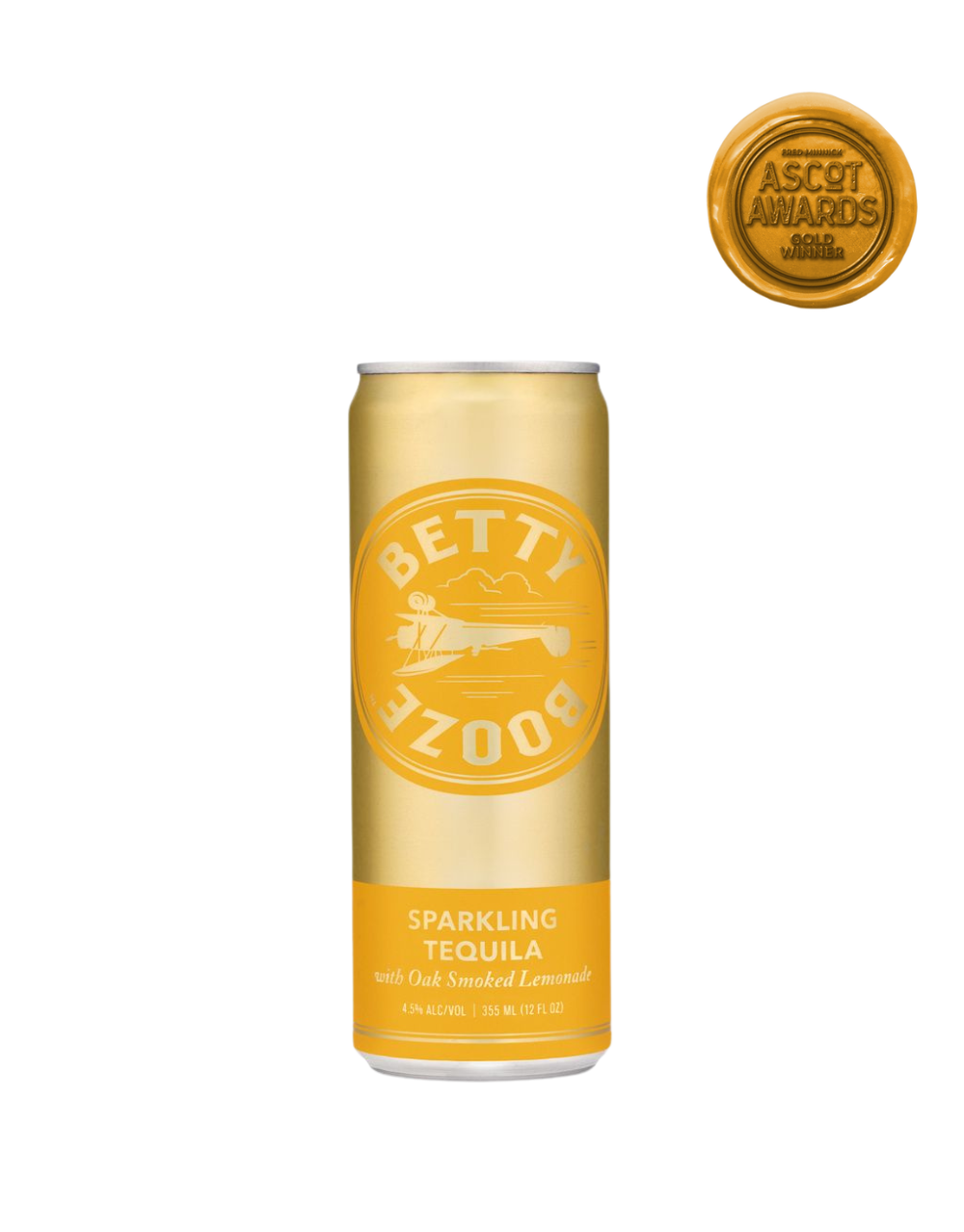 BETTY BOOZE SPARKLING TEQUILA WITH OAK SMOKED LEMONADE