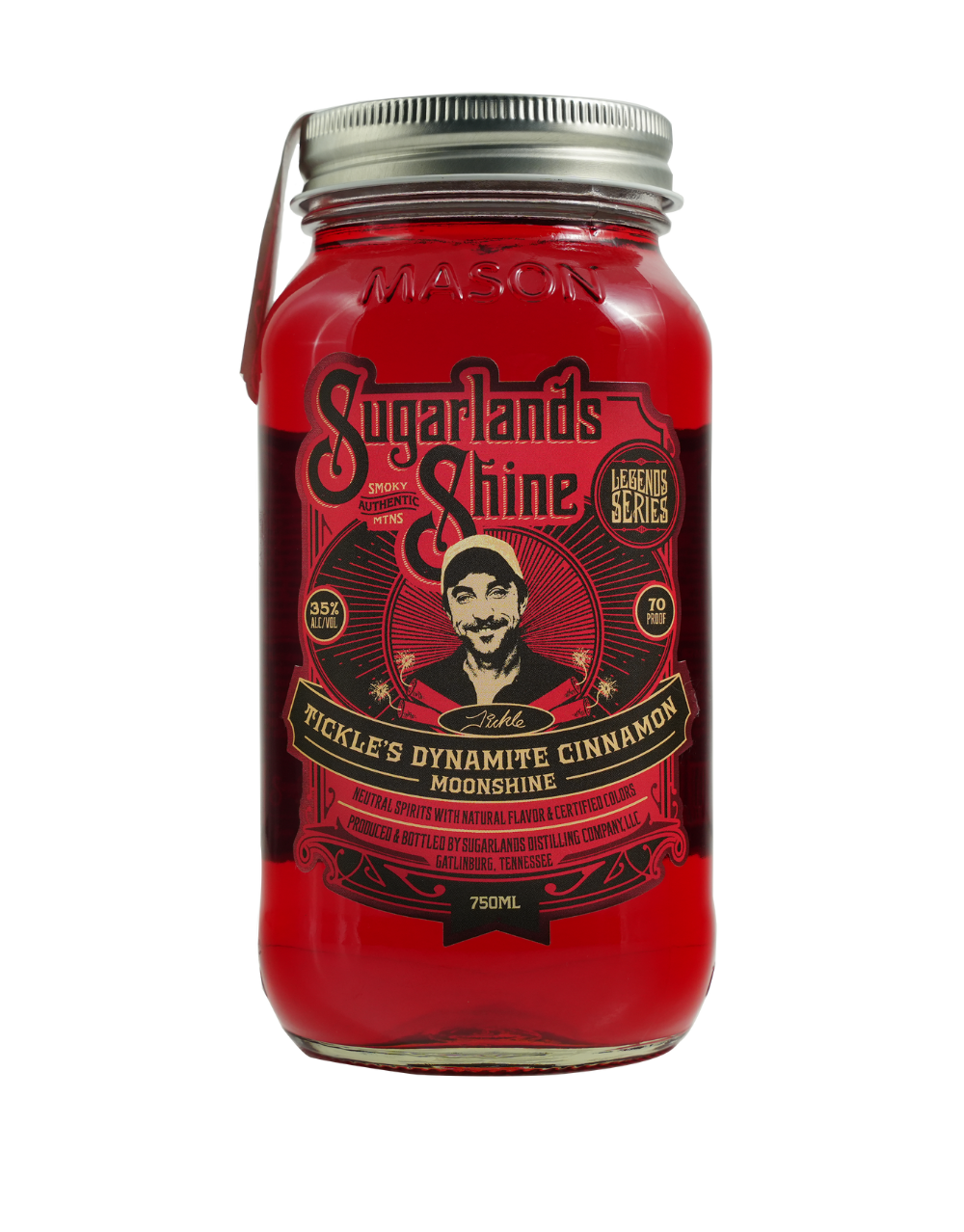 Sugarlands Tickle's Dynamite Cinnamon Moonshine | ReserveBar