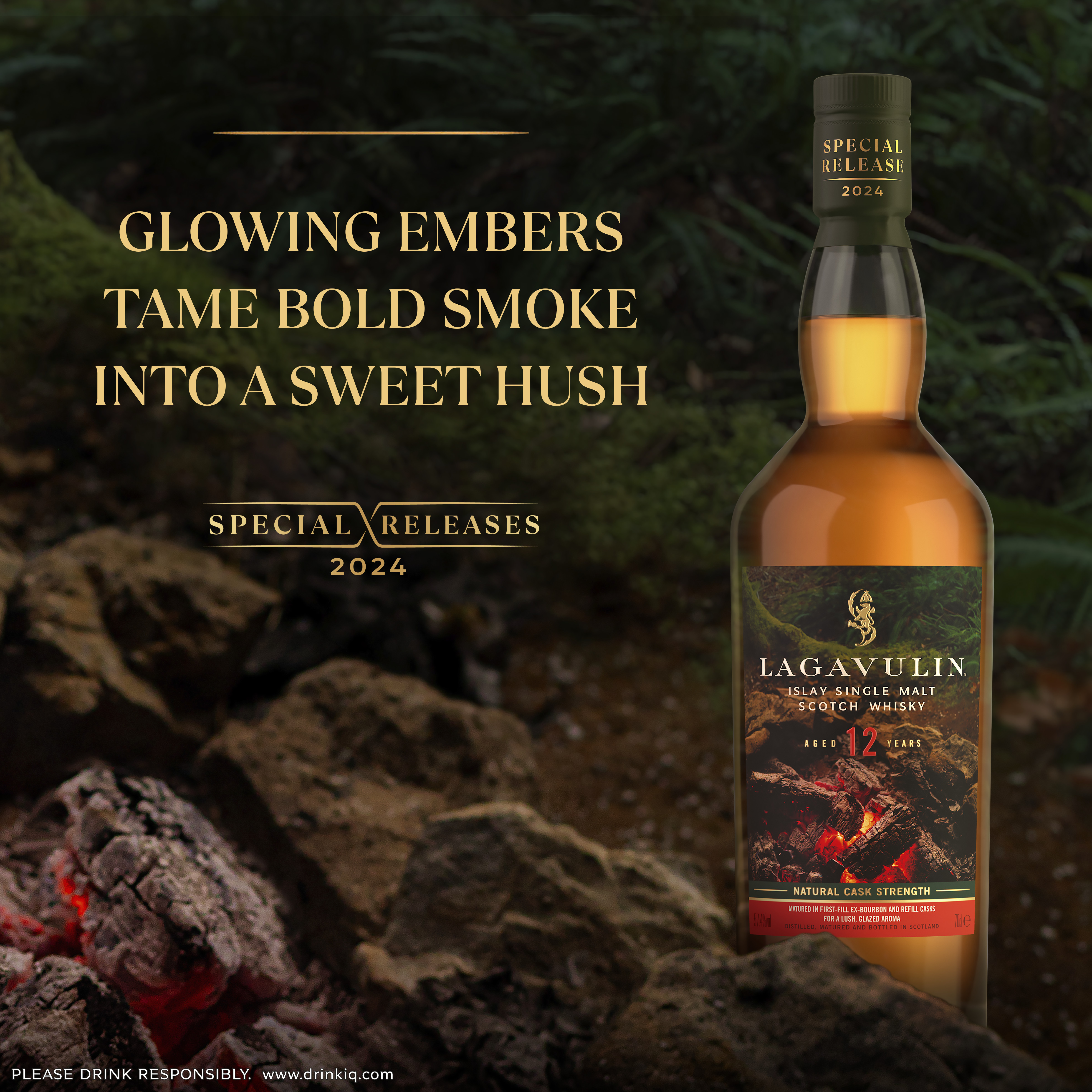 Lagavulin Fireside Tales 12 Year Old Special Release 2024 Islay