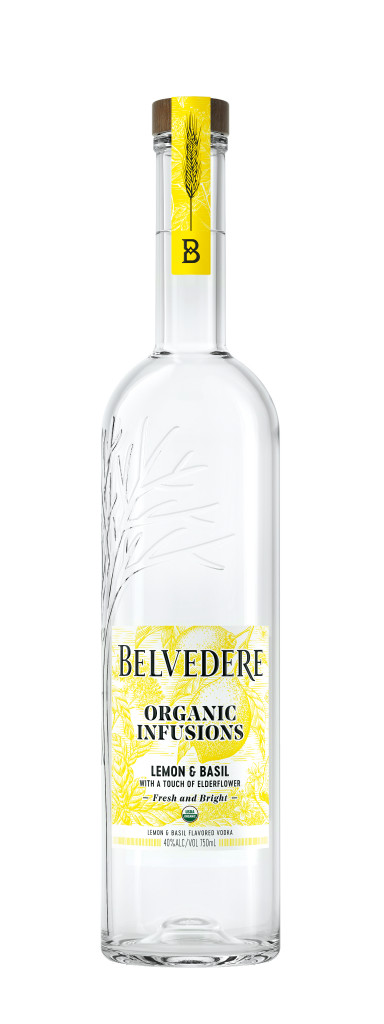 BELVEDERE ORGANIC INFUSIONS LEMON & BASIL