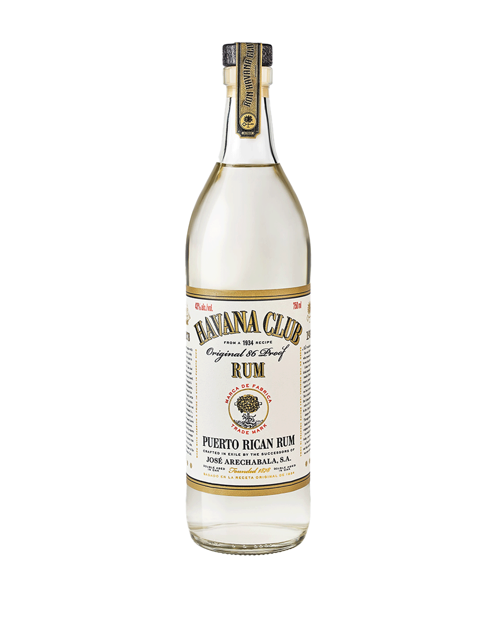 HAVANA CLUB ORIGINAL 86 PROOF