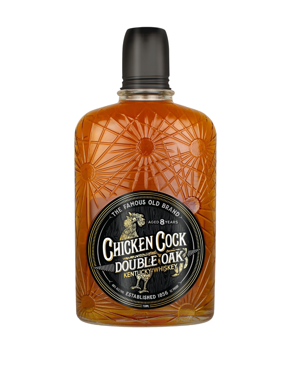 CHICKEN COCK WHISKEY DOUBLE OAK