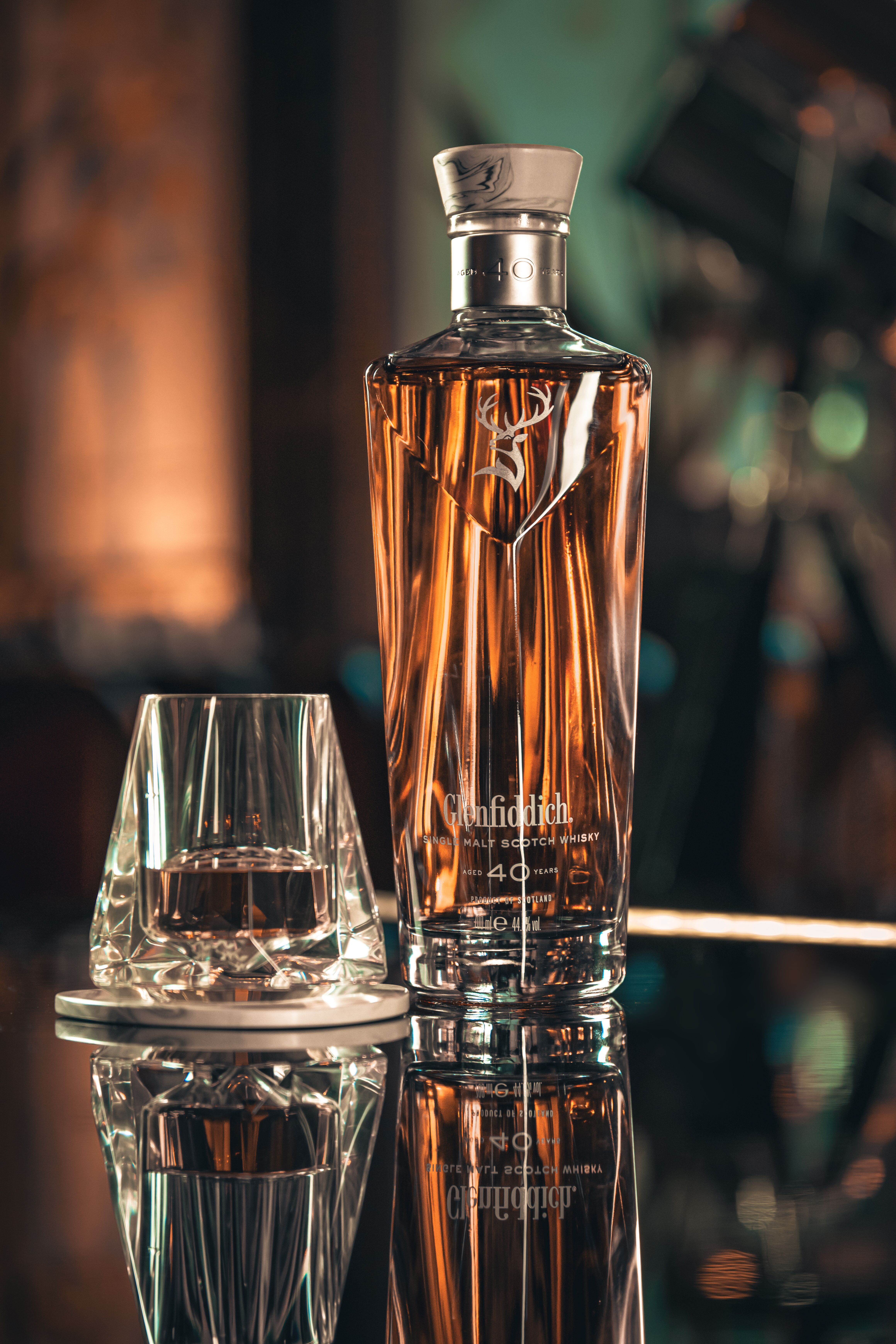 Glenfiddich 40 Year Old Cumulative Time Single Malt Scotch Whisky