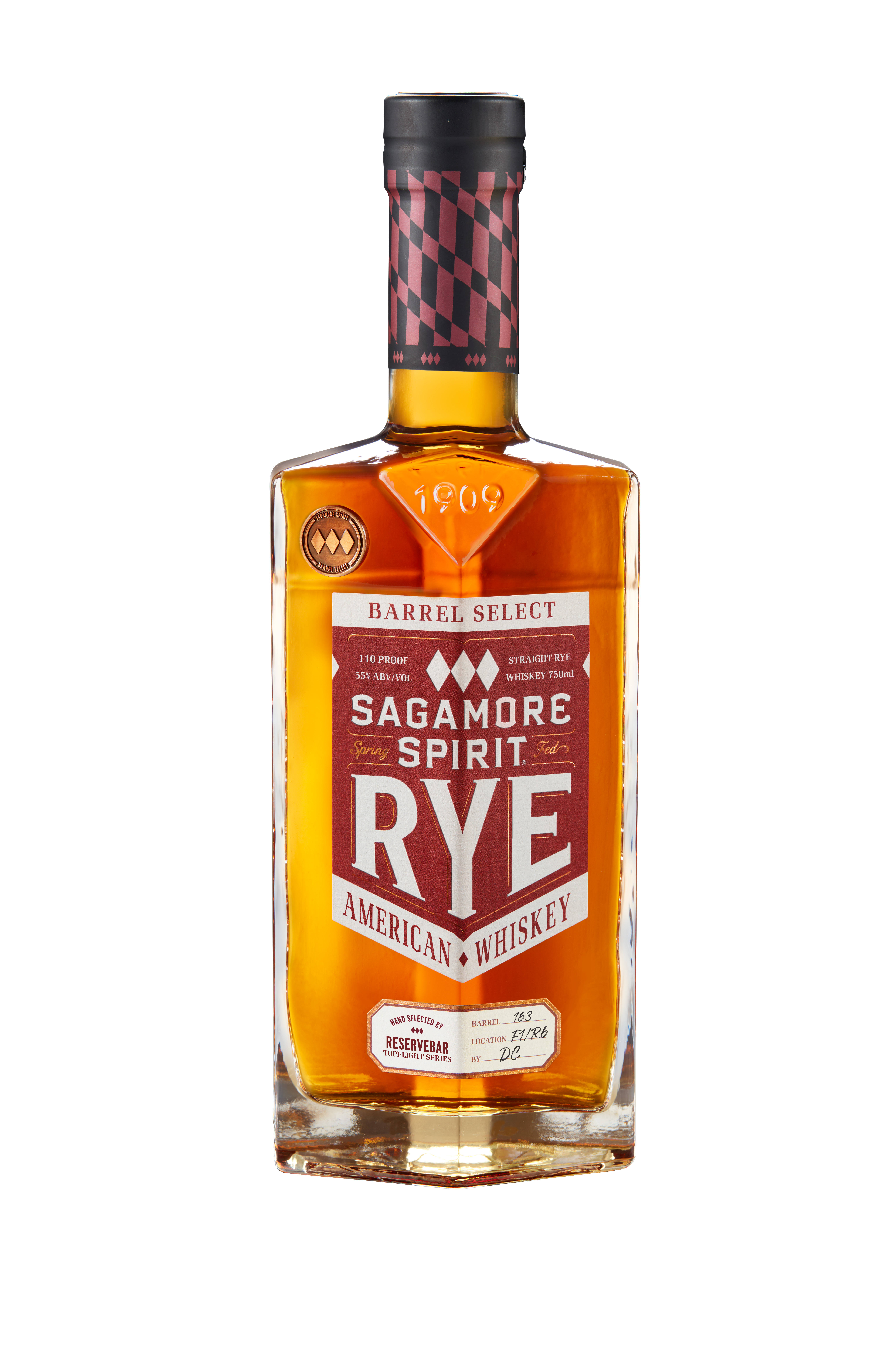 SAGAMORE BARREL SELECT RYE S1B27 WHISKEY