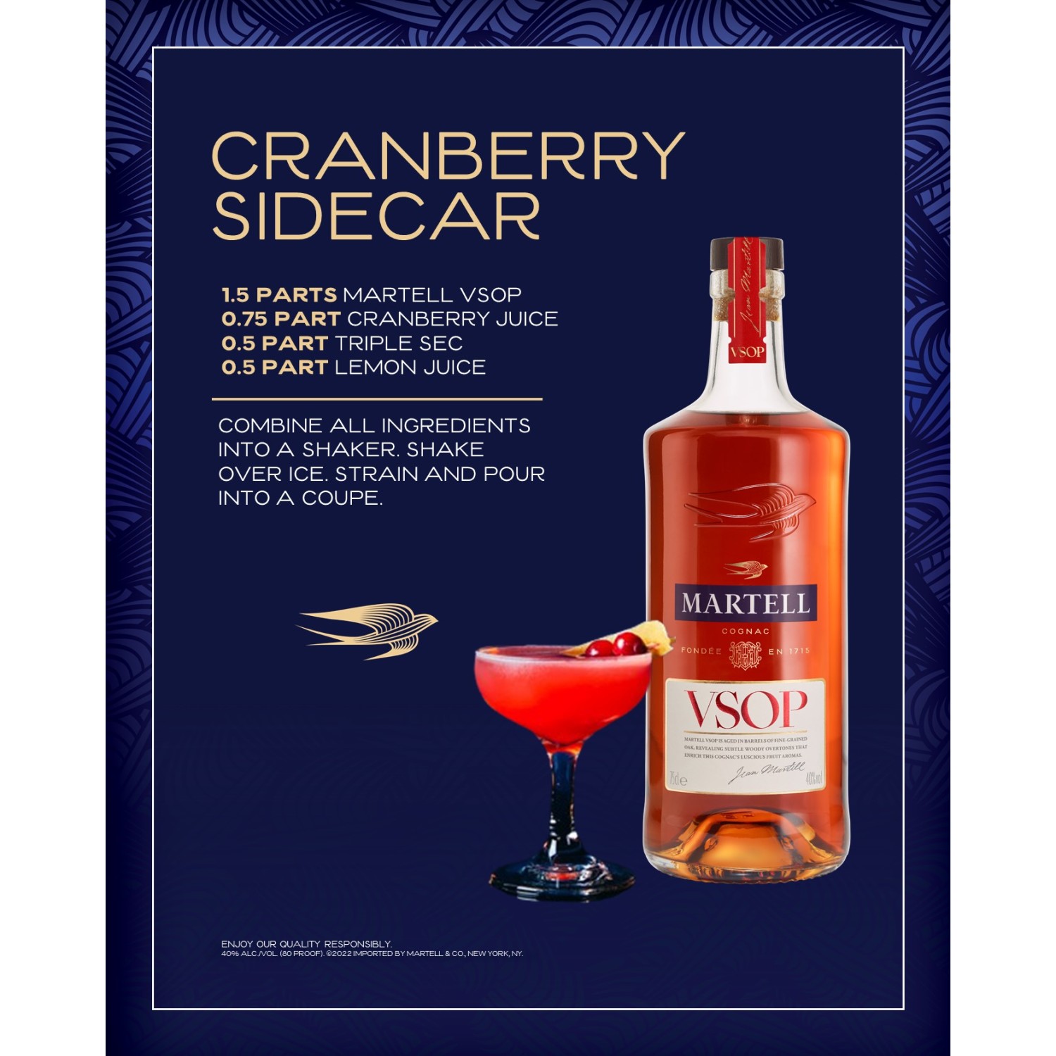 ＭＡＲＴＥＬＬ1715VSＯＰ＆ＣＯＵRＶＯIＳIＥＲ ＶＳＯＰ VSOP Cognac | Courvoisier