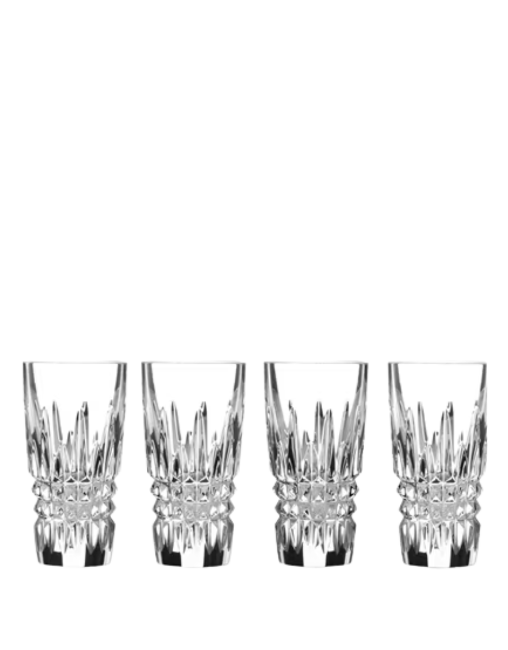 LISMORE DIAMOND SHOT GLASS (SET OF 4)