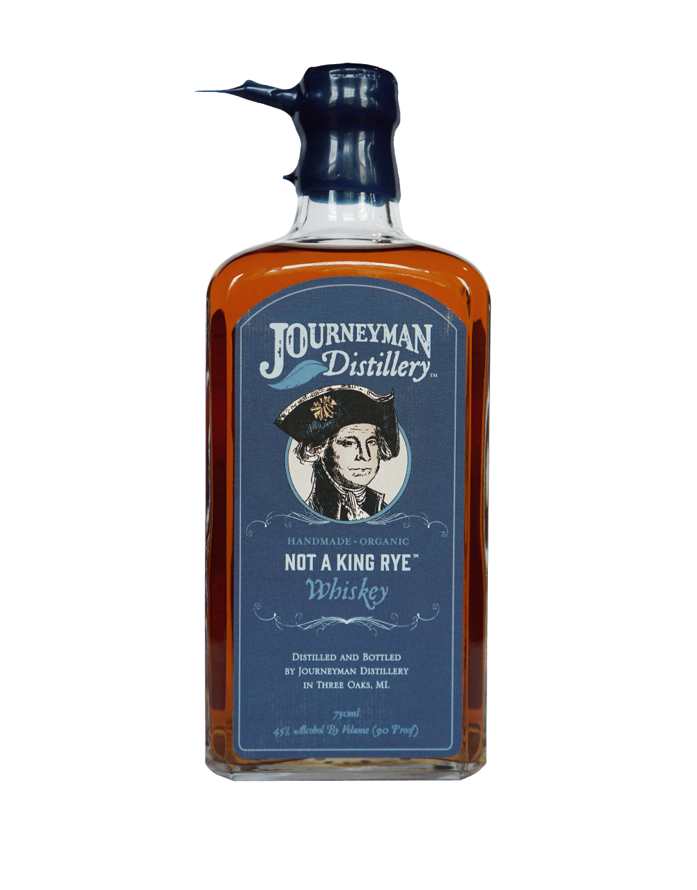 JOURNEYMAN DISTILLERY NOT A KING RYE WHISKEY