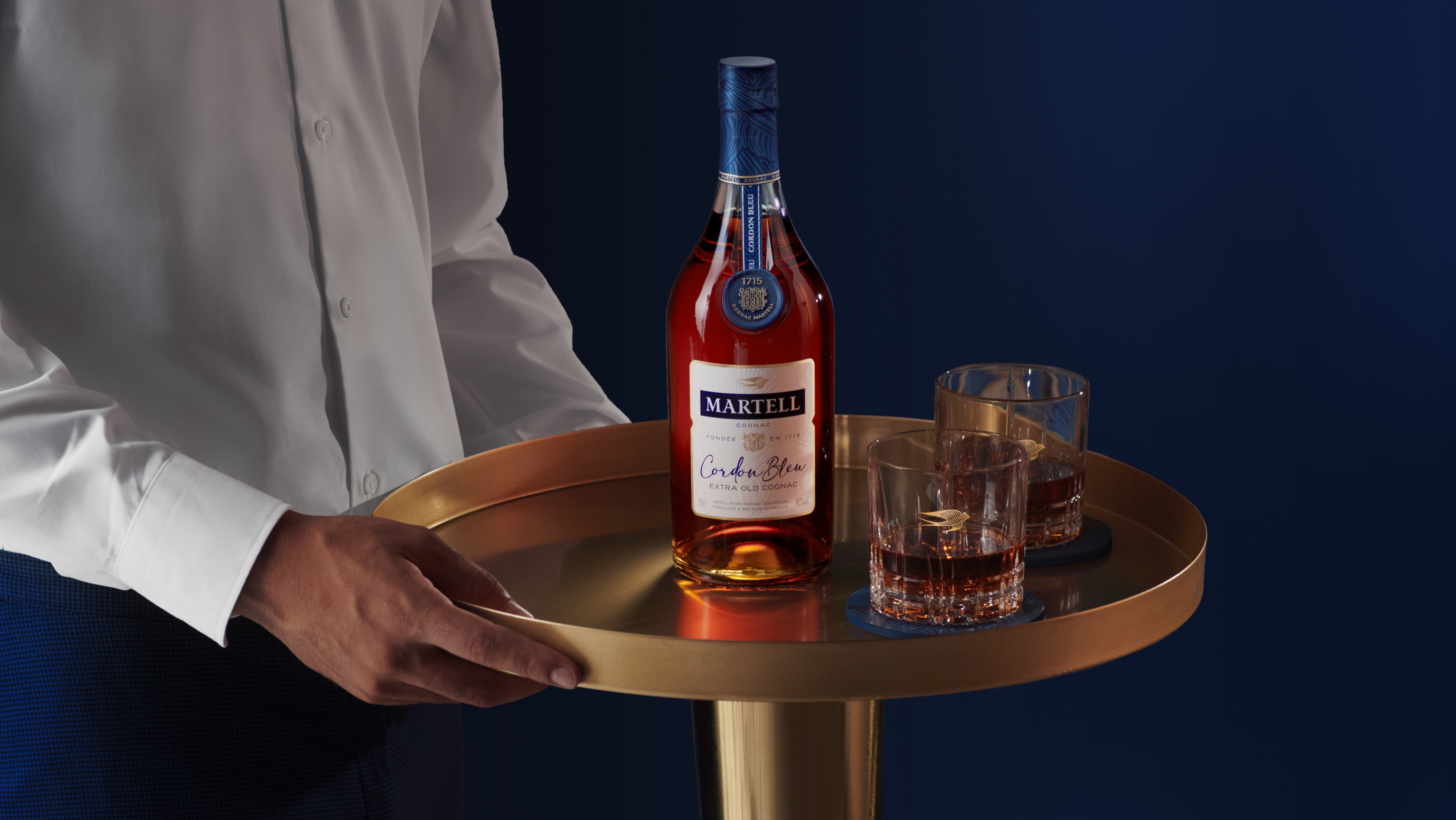 ブランデー MARTELL CordonBleu EXTRAOLDCOGNAC 1000ml Martell Cordon Bleu Cognac 1 liter - Old Town Tequila