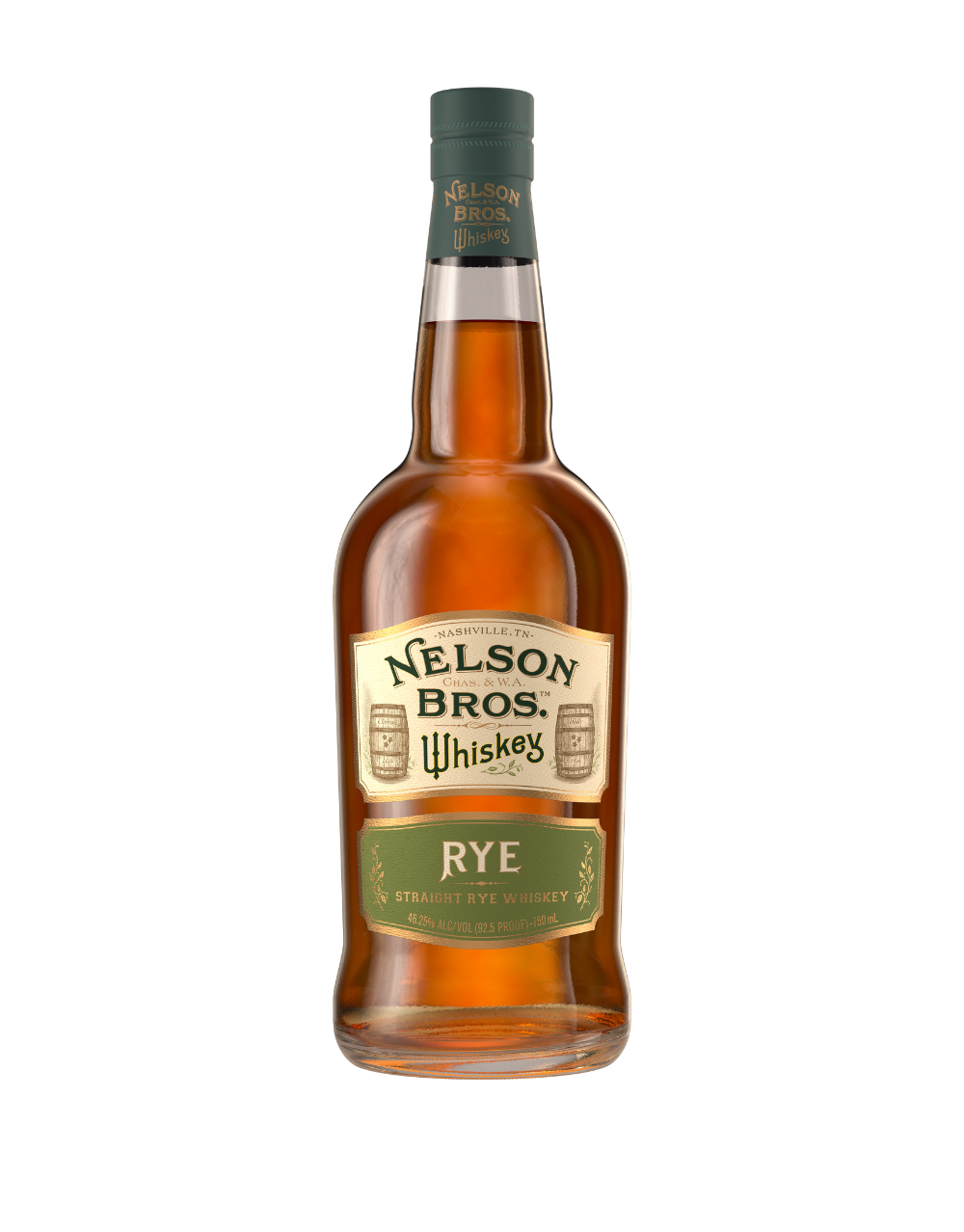 NELSON BROTHERS STRAIGHT RYE WHISKEY