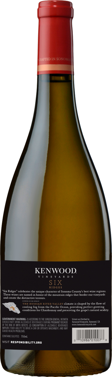 Kenwood Vineyards Six Ridges Chardonnay | ReserveBar