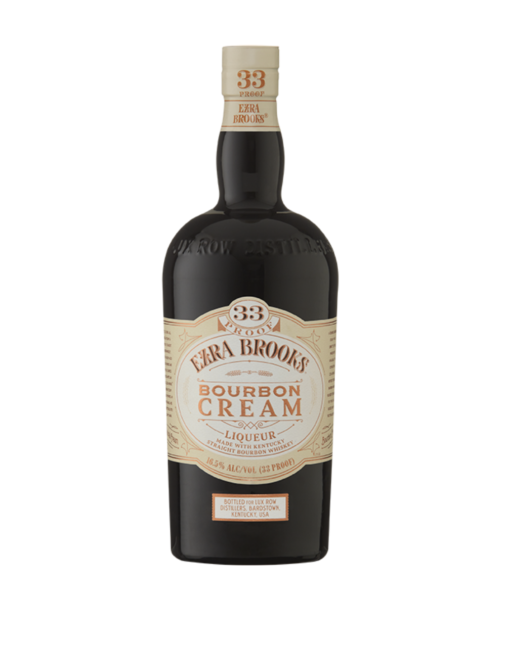 EZRA BROOKS BOURBON CREAM LIQUEUR