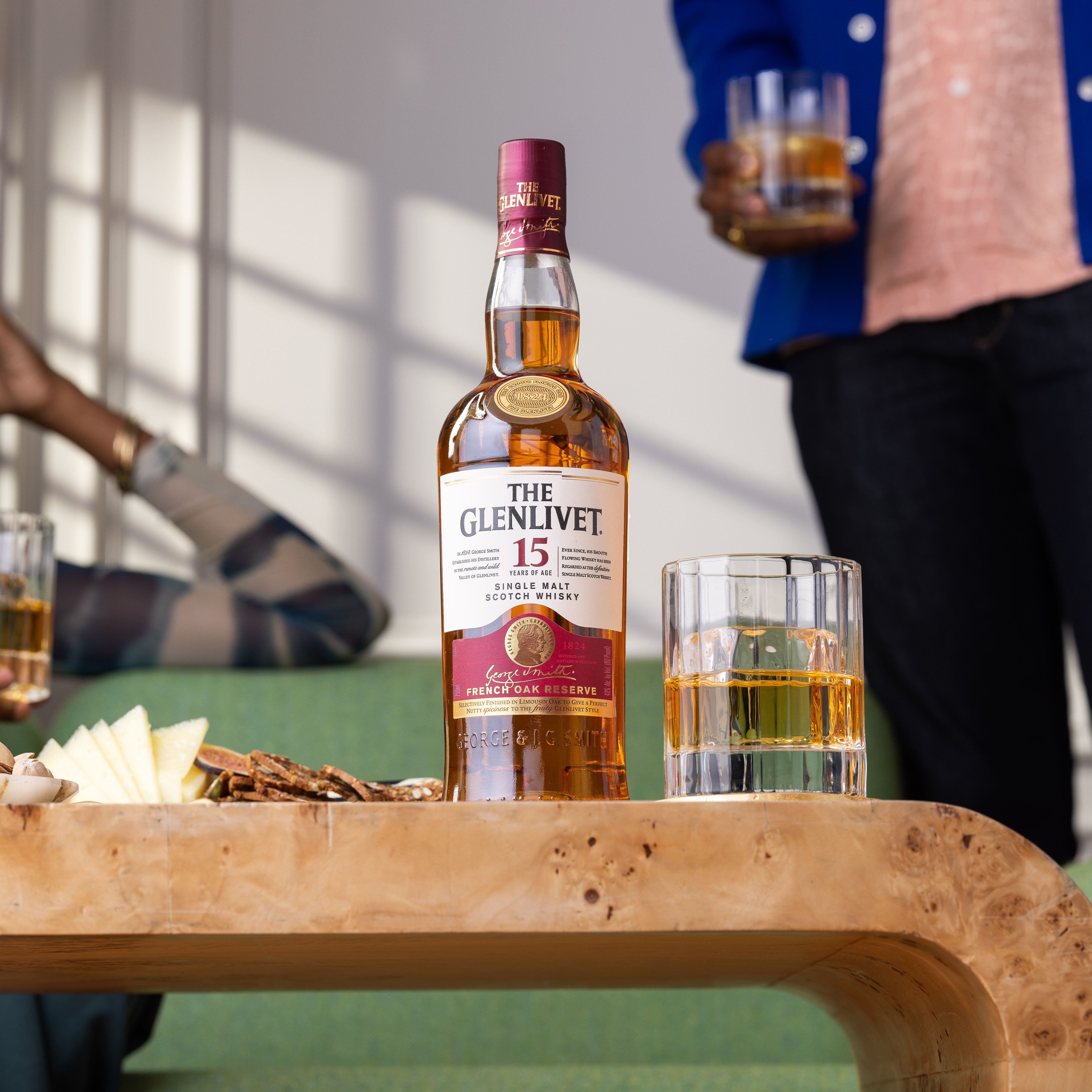 ウイスキー THE GLENLIVET 15 YEARS OLD 15 Years Speyside Single Malt Scotch Whisky - The Glenlivet US