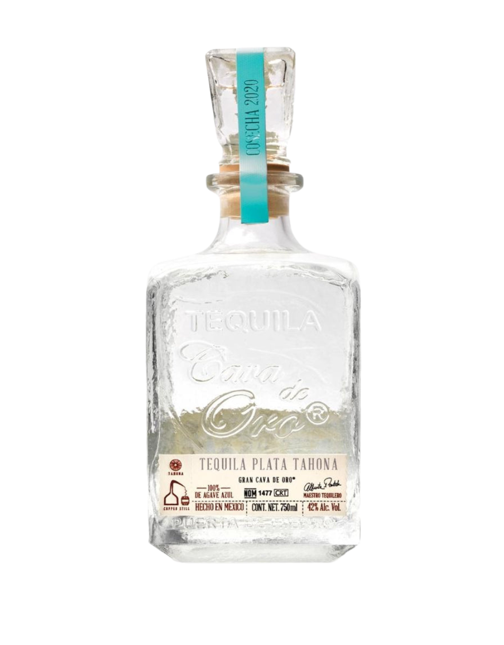 GRAN CAVA DE ORO TAHONA PLATA TEQUILA