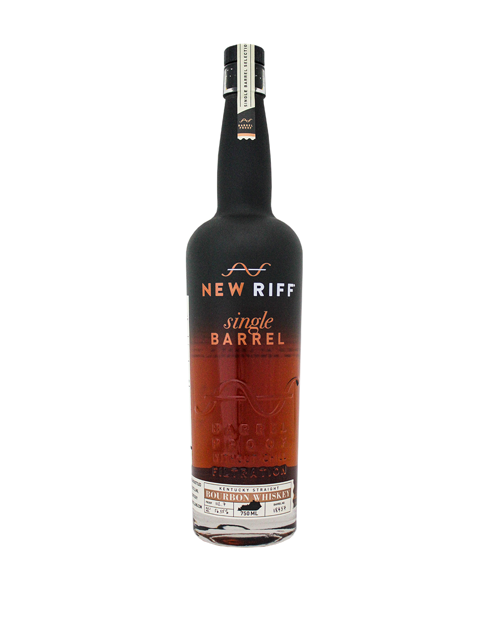 NEW RIFF BARREL PROOF BOURBON WHISKEY S2B34