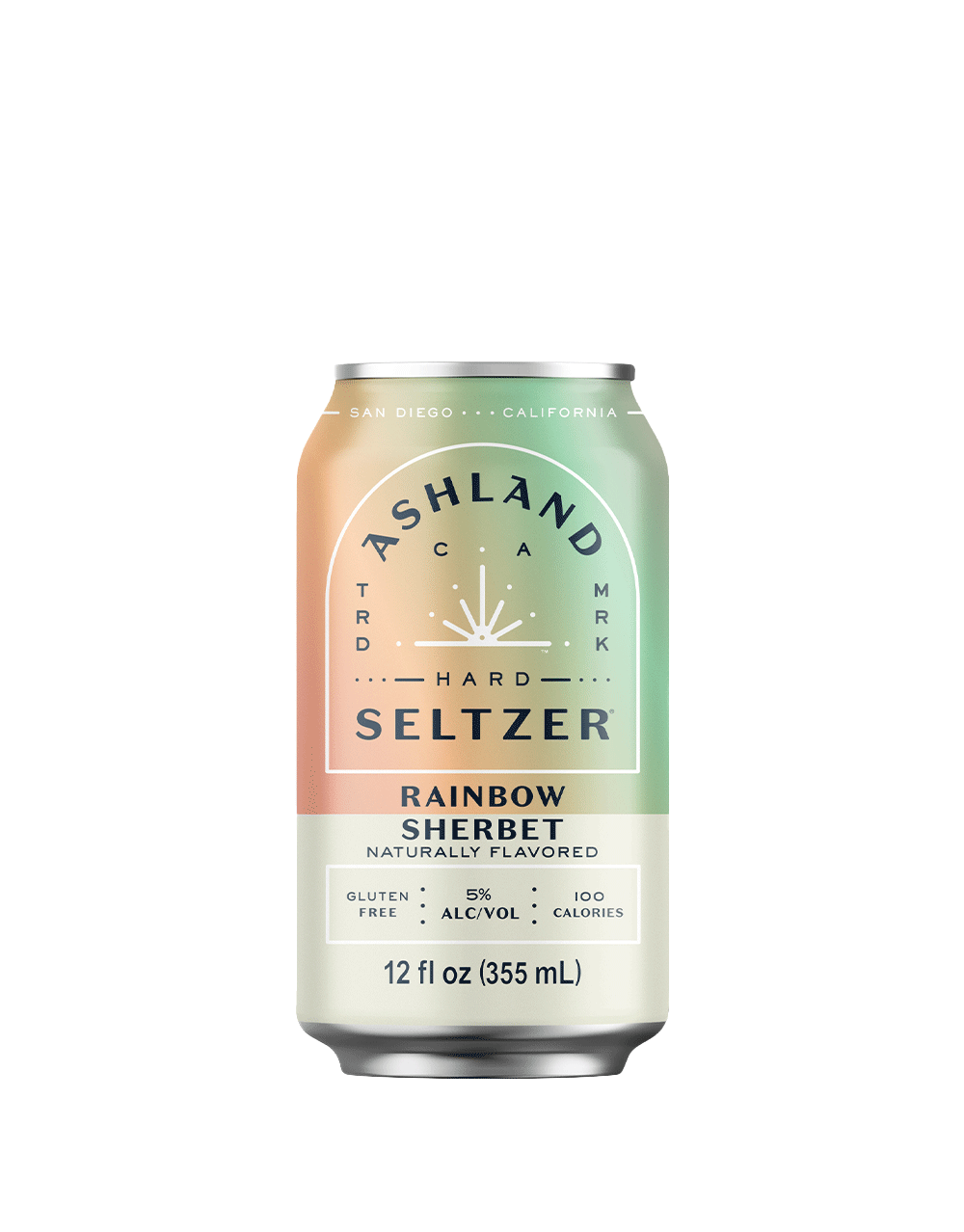 ASHLAND HARD SELTZER RAINBOW SHERBET