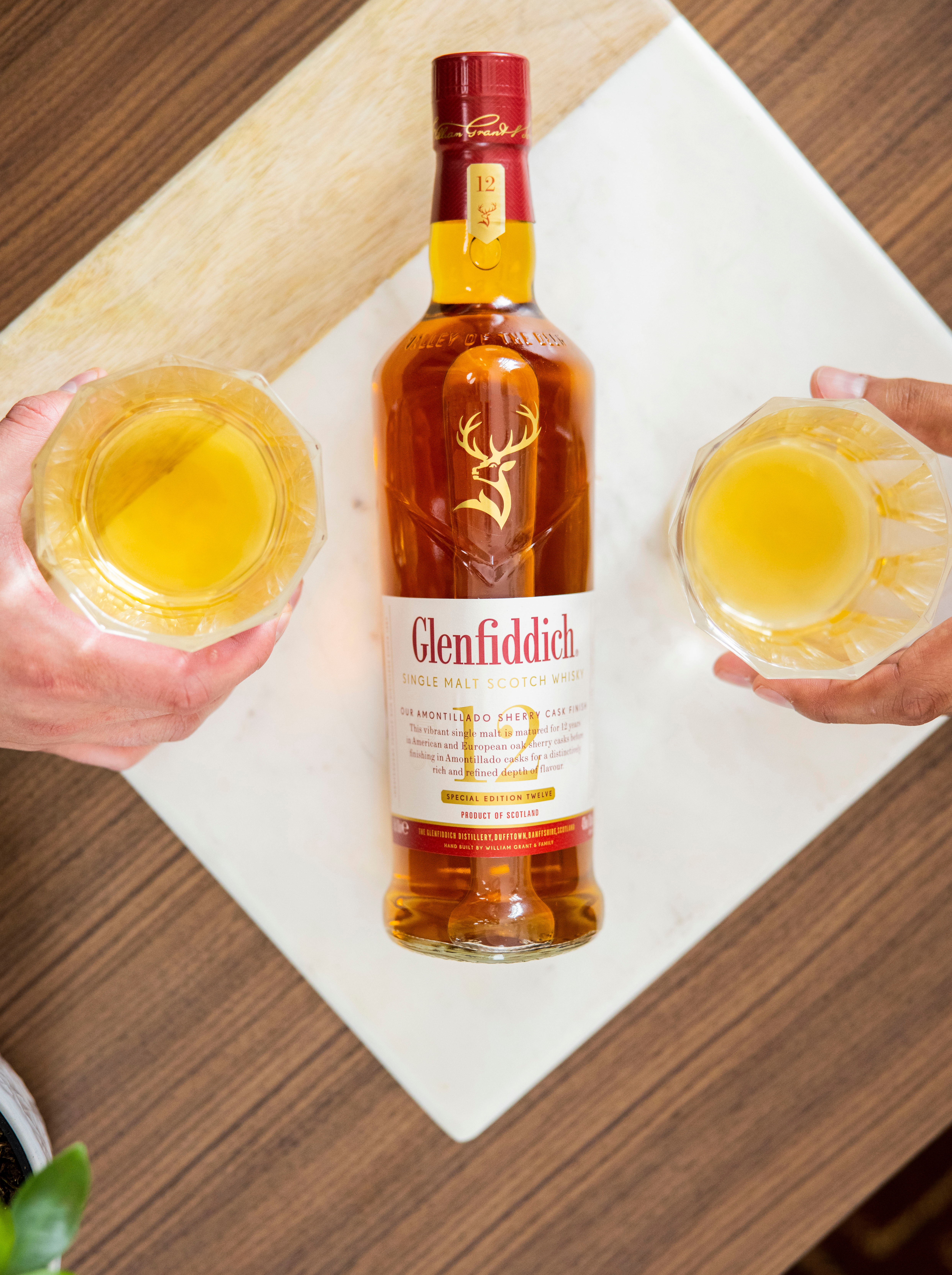 Glenfiddich 12 Year Old Sherry Cask Finish Single Malt Scotch