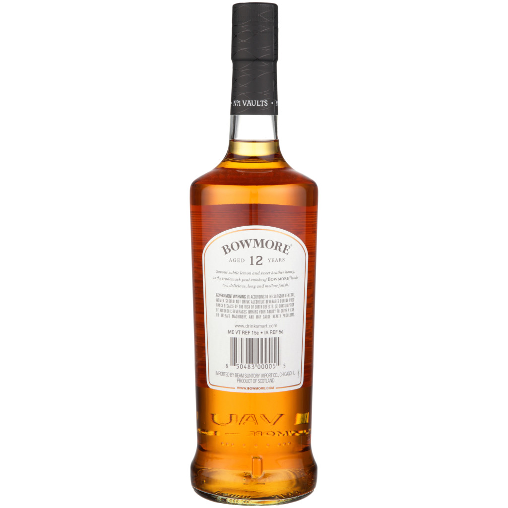 Bowmore 12 Years Single Malt Whiskey 350ml Bowmore 12 Years