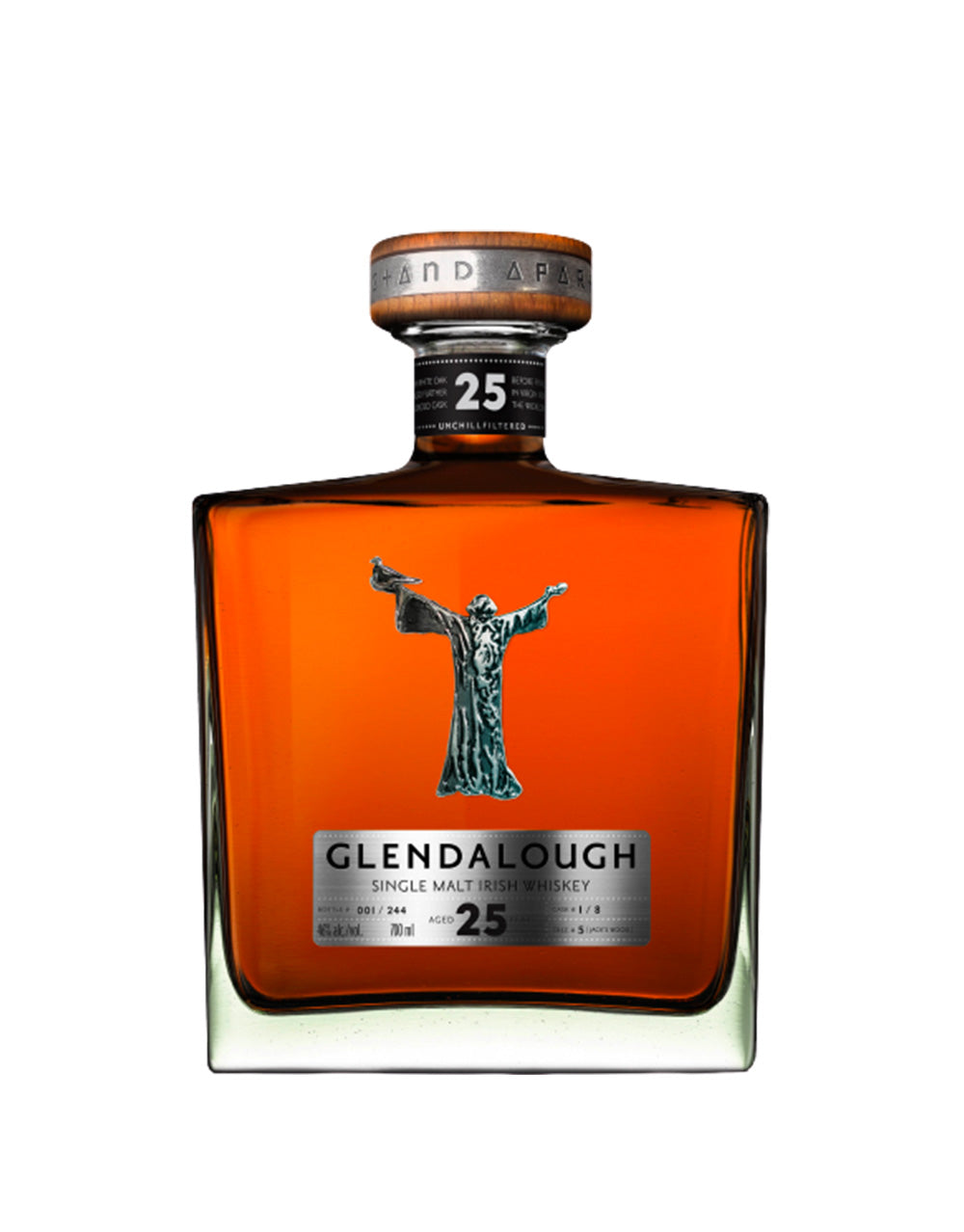 GLENDALOUGH 25 YEAR SINGLE MALT IRISH OAK FINISH