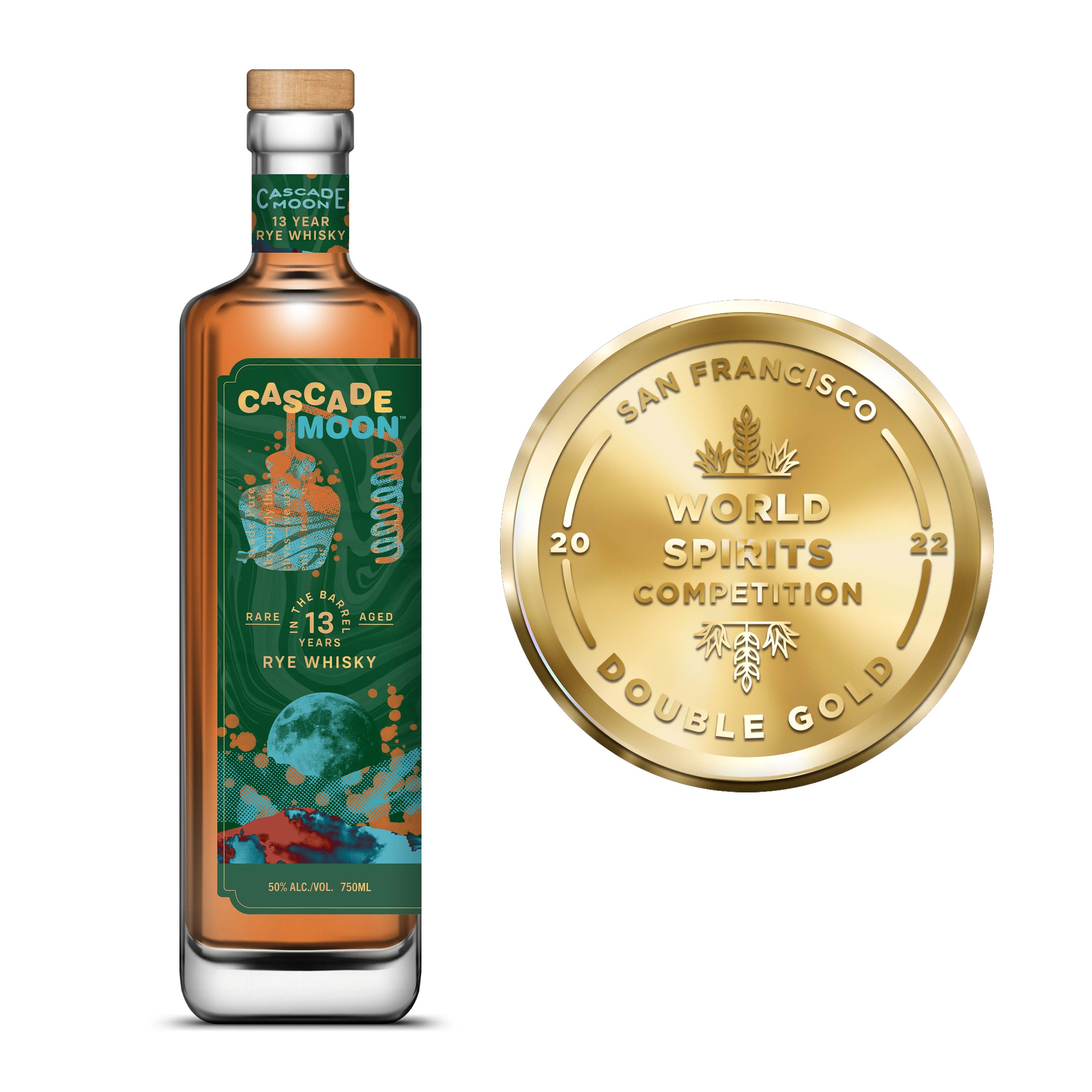 Cascade Moon 13 Year Old Rye Whisky | ReserveBar