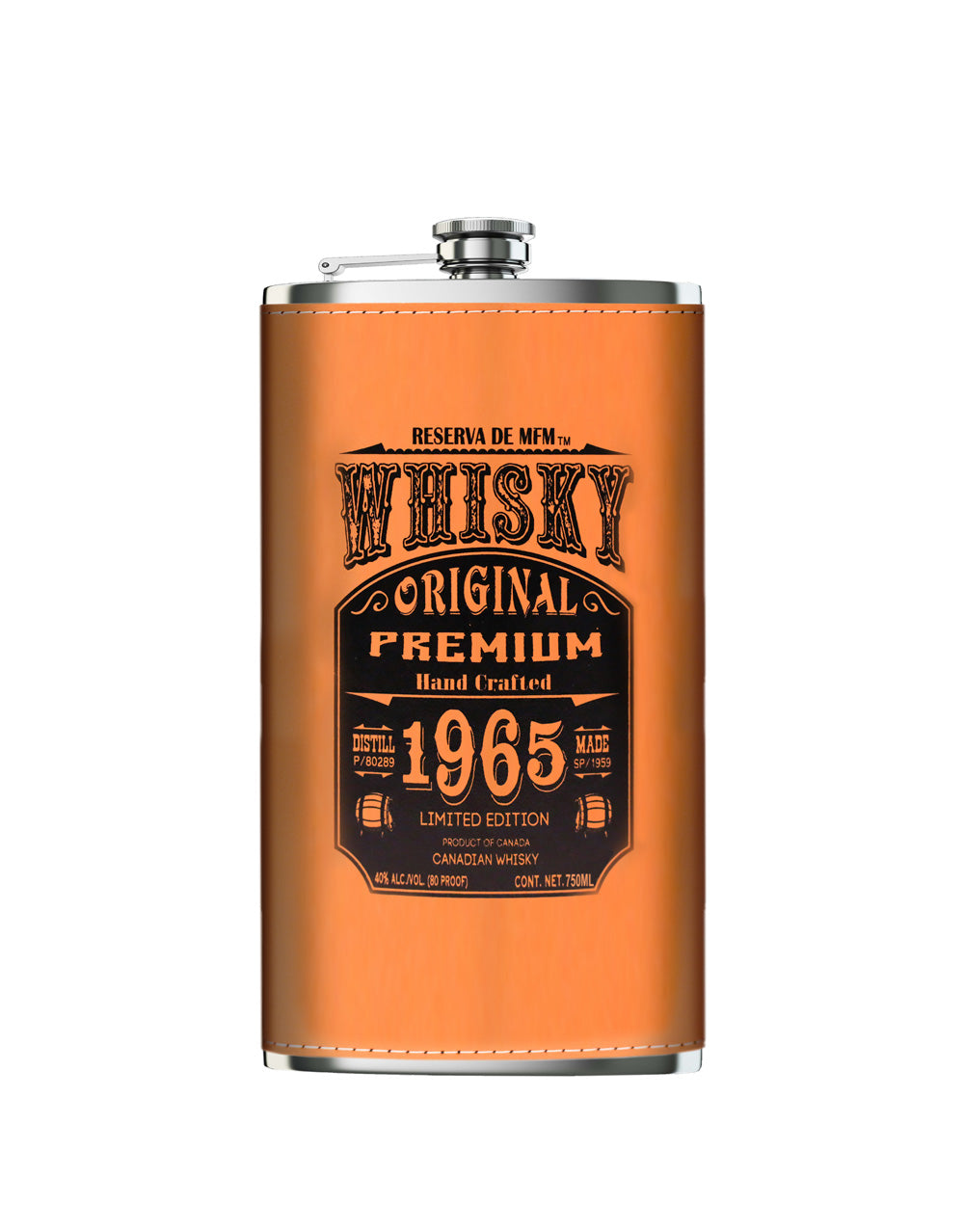 CASA MAESTRI FLASK CANADIAN WHISKY
