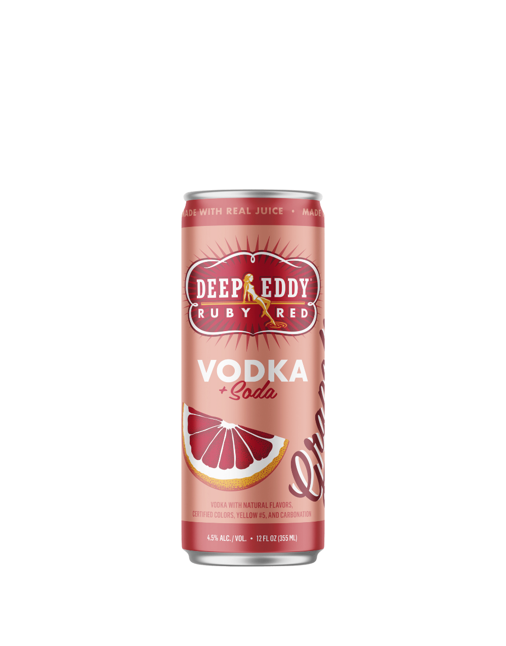 DEEP EDDY RUBY RED VODKA + SODA