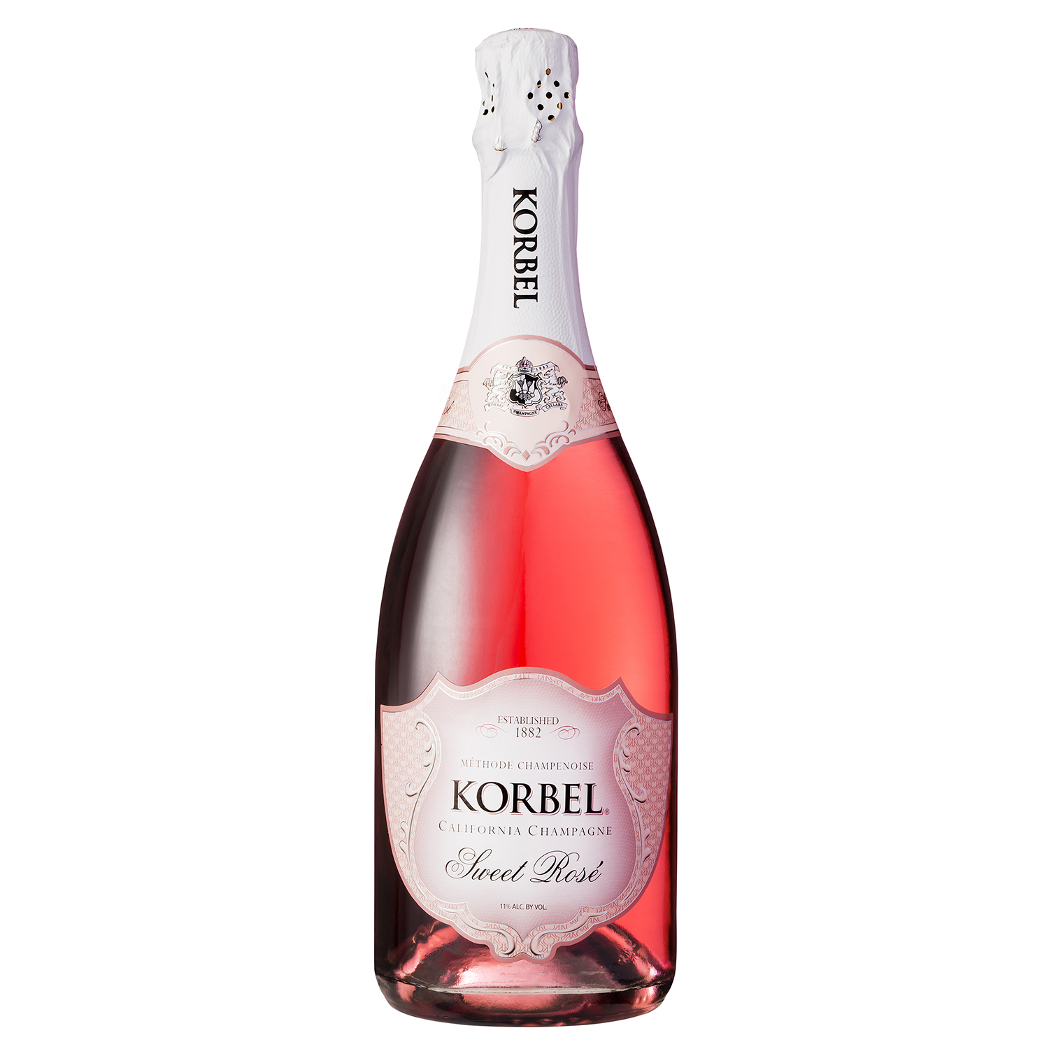 KORBEL SWEET ROSÉ CALIFORNIA CHAMPAGNE