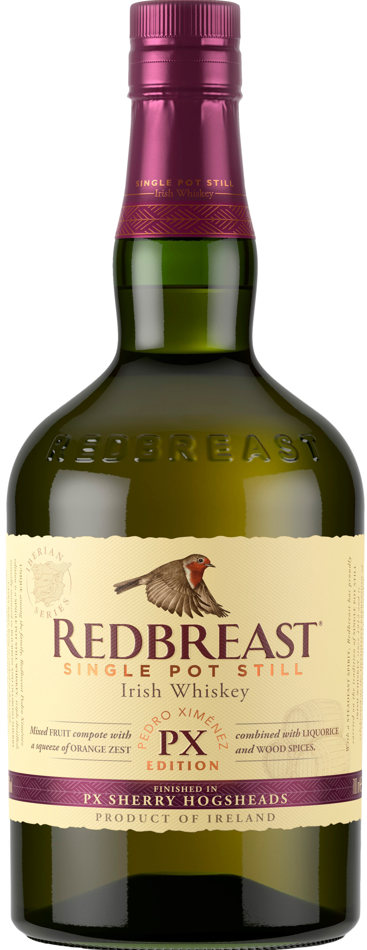 Redbreast Irish Single Pot Still Whiskey Px Sherry Cask Edition