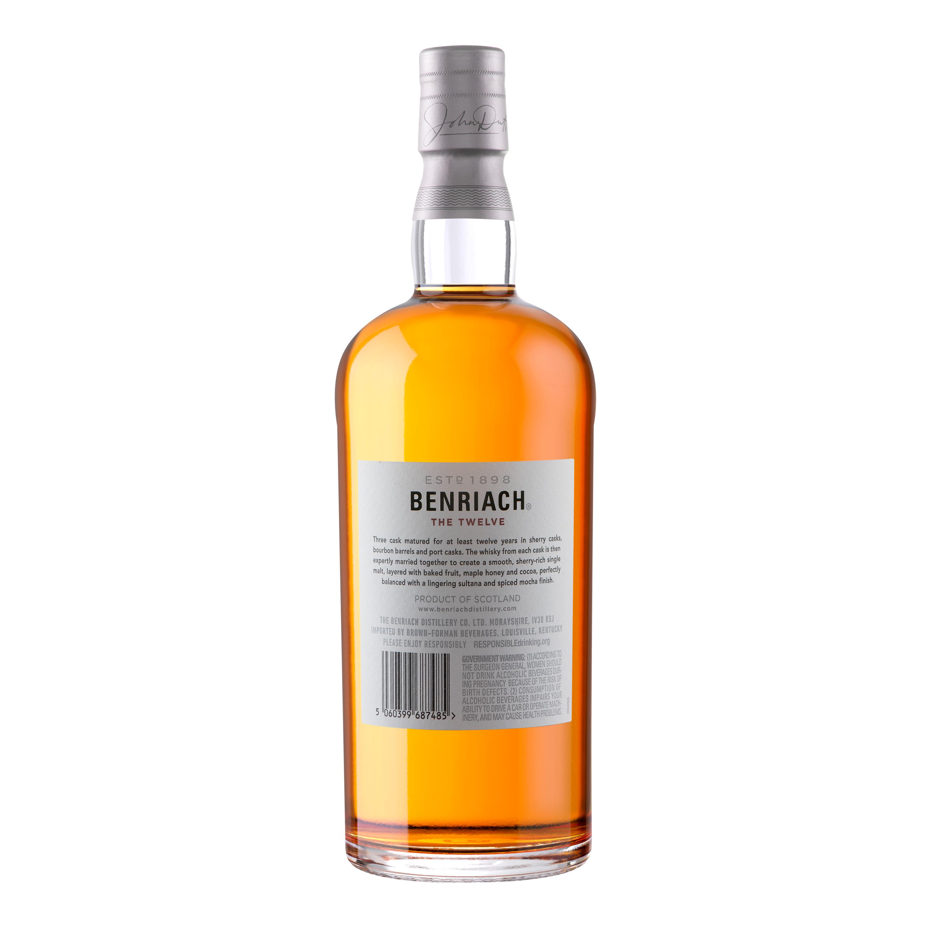 Benriach the Twelve Speyside Single Malt Scotch Whisky | ReserveBar