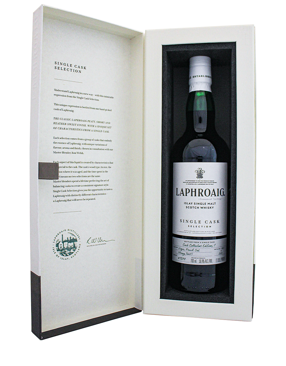 Laphroaig 2014 Virgin French Oak Single Cask S0b11 | ReserveBar