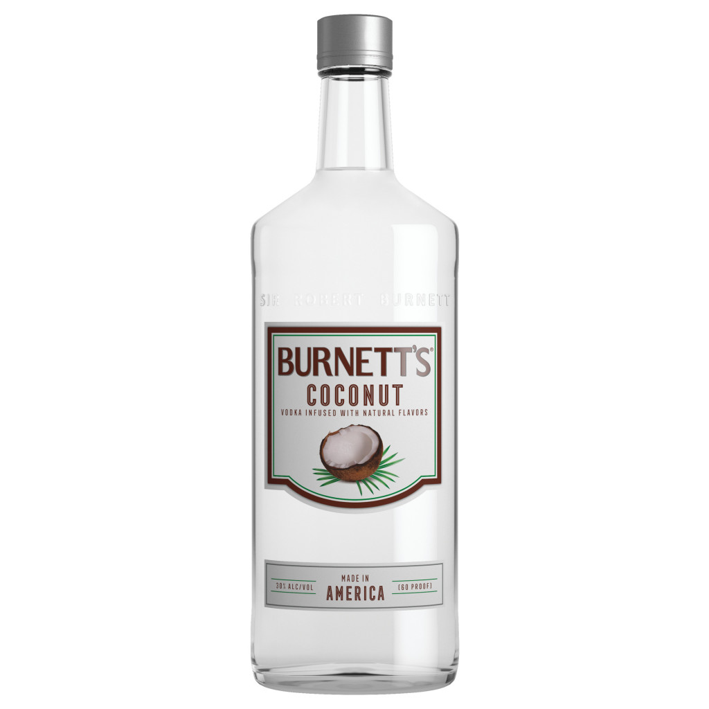 BURNETT'S COCONUT FLAVORED VODKA