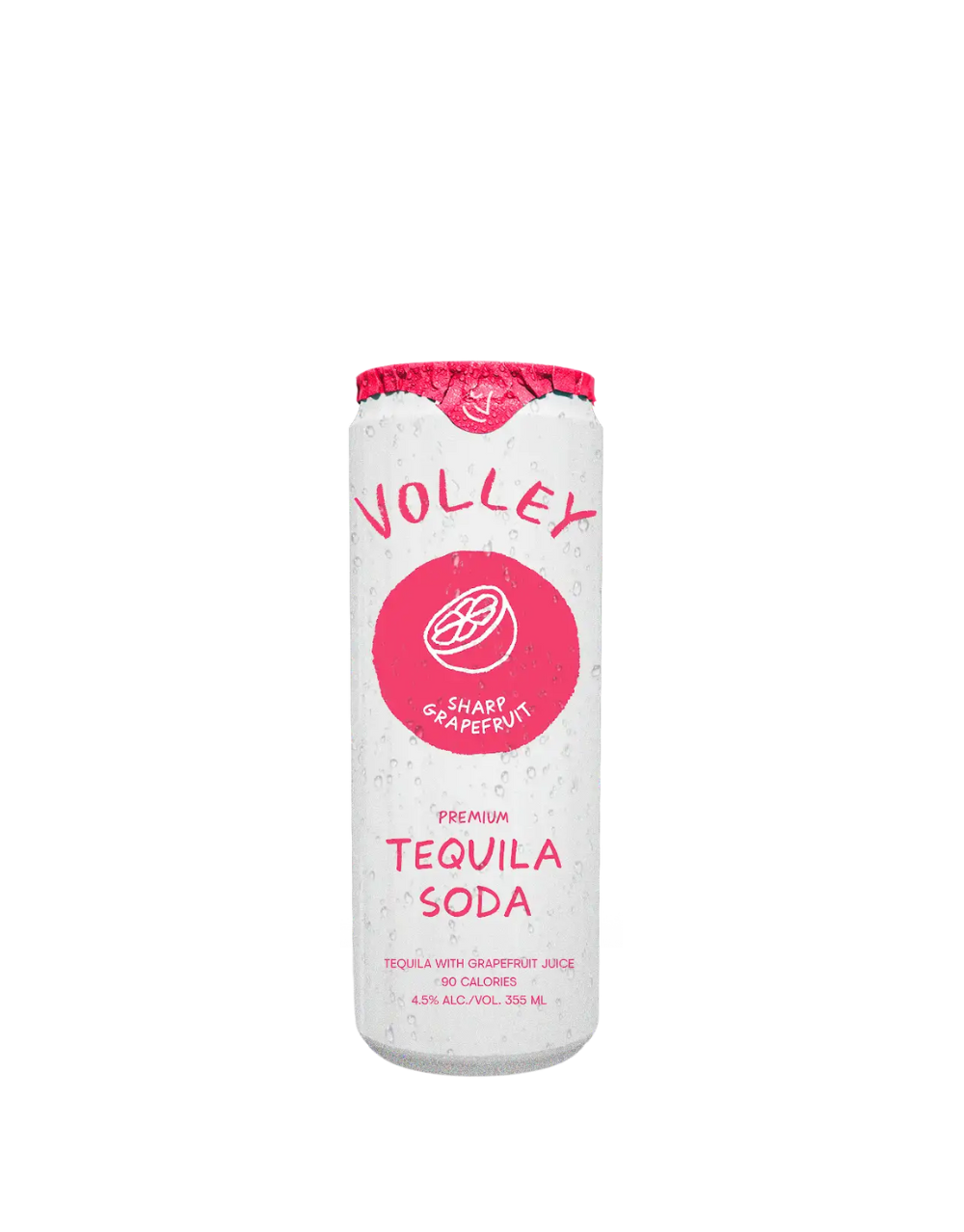 VOLLEY SHARP GRAPEFRUIT TEQUILA SELTZER
