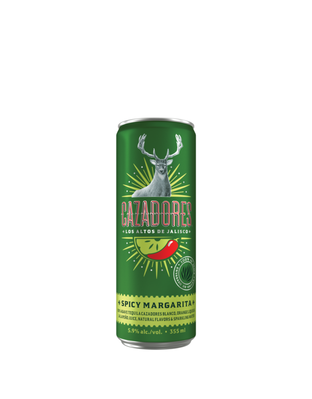 TEQUILA CAZADORES READY-TO-DRINK SPICY MARGARITA
