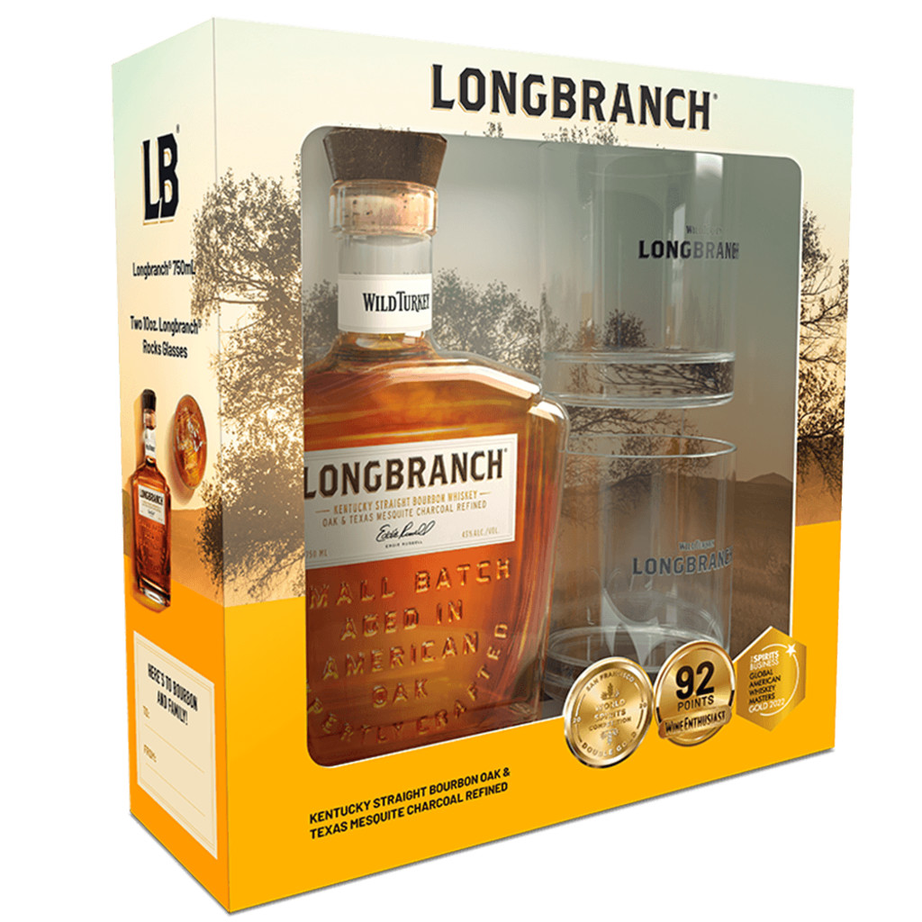 Wild Turkey® Longbranch™ Bourbon Gift Pack | ReserveBar