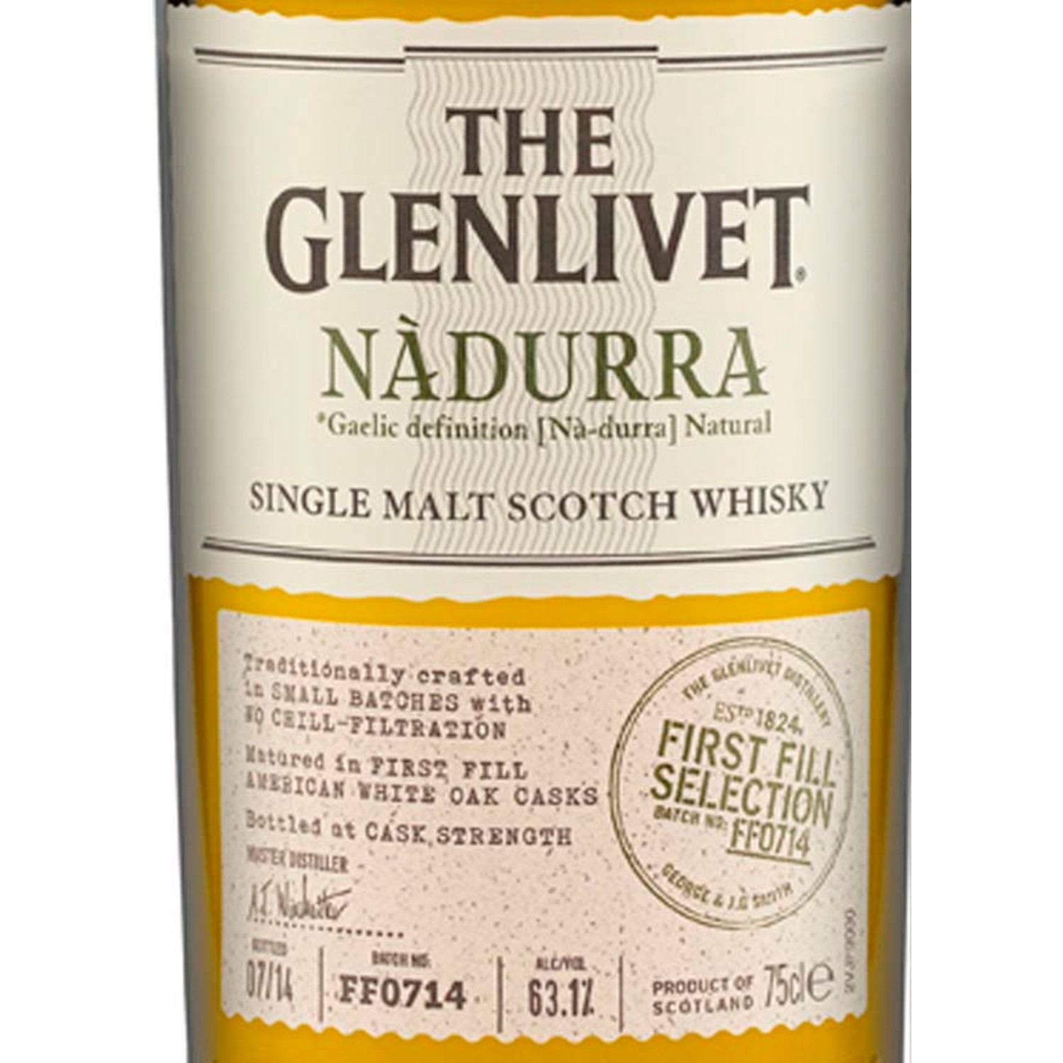 The Glenlivet Nã Durra First Fill Selection | ReserveBar