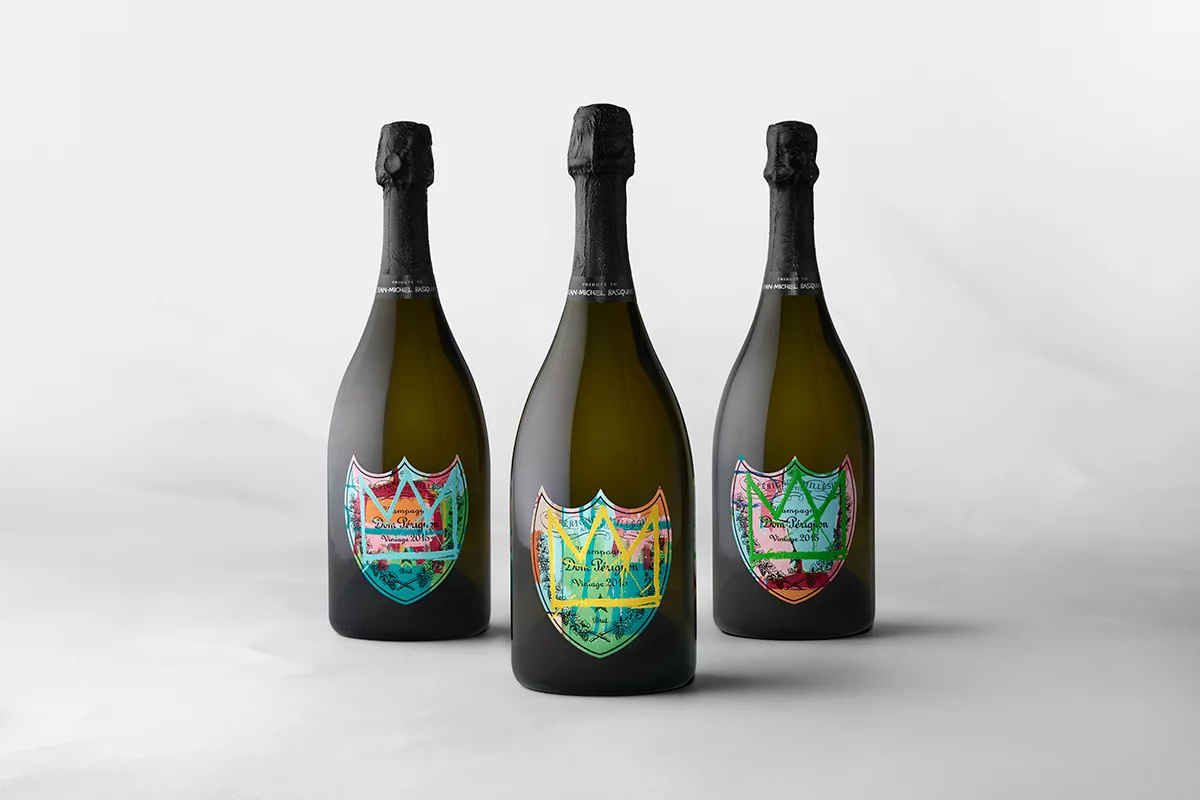 Dom Pérignon Vintage 2015 Tribute to Jean-michel Basquiat Special