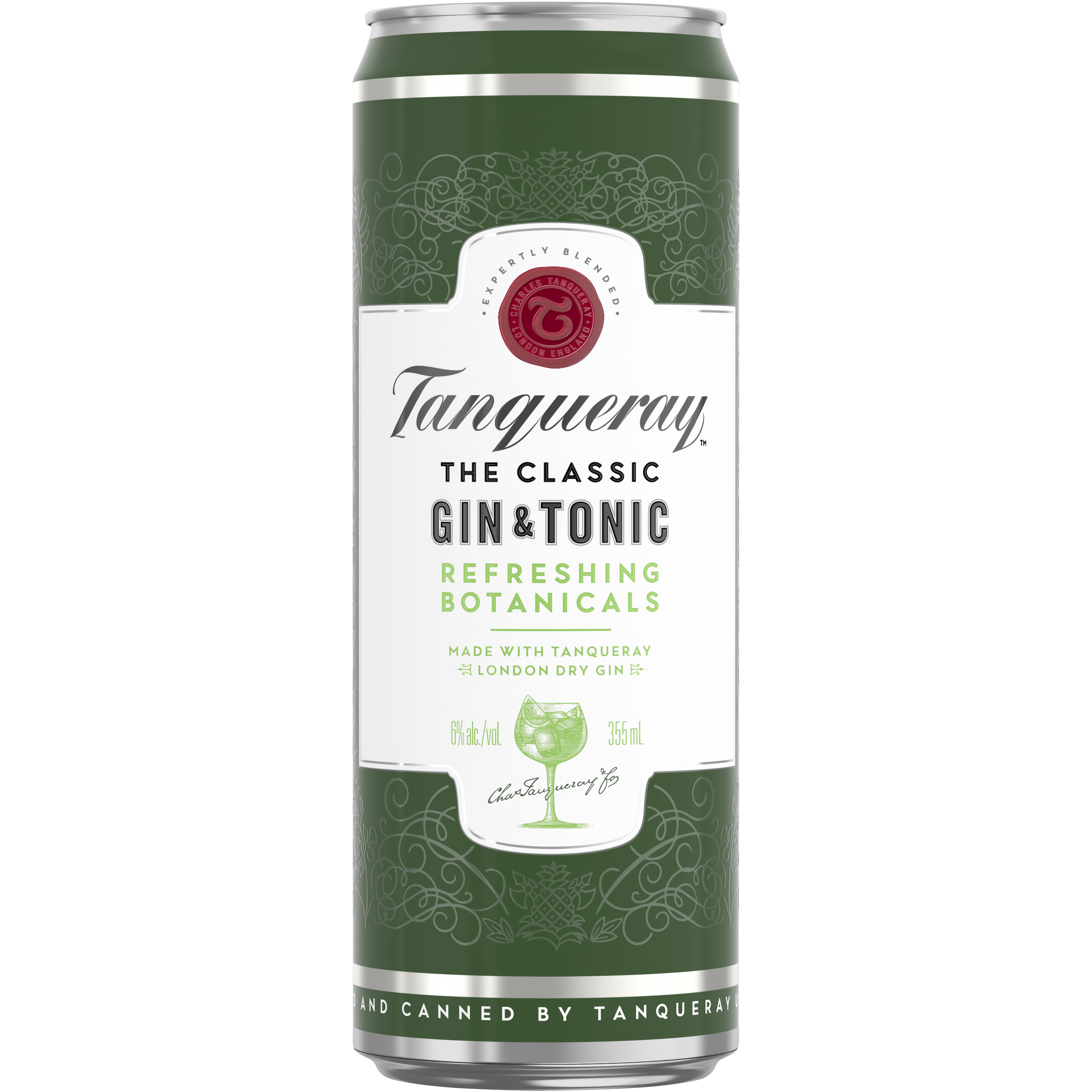 TANQUERAY LONDON DRY GIN & TONIC
