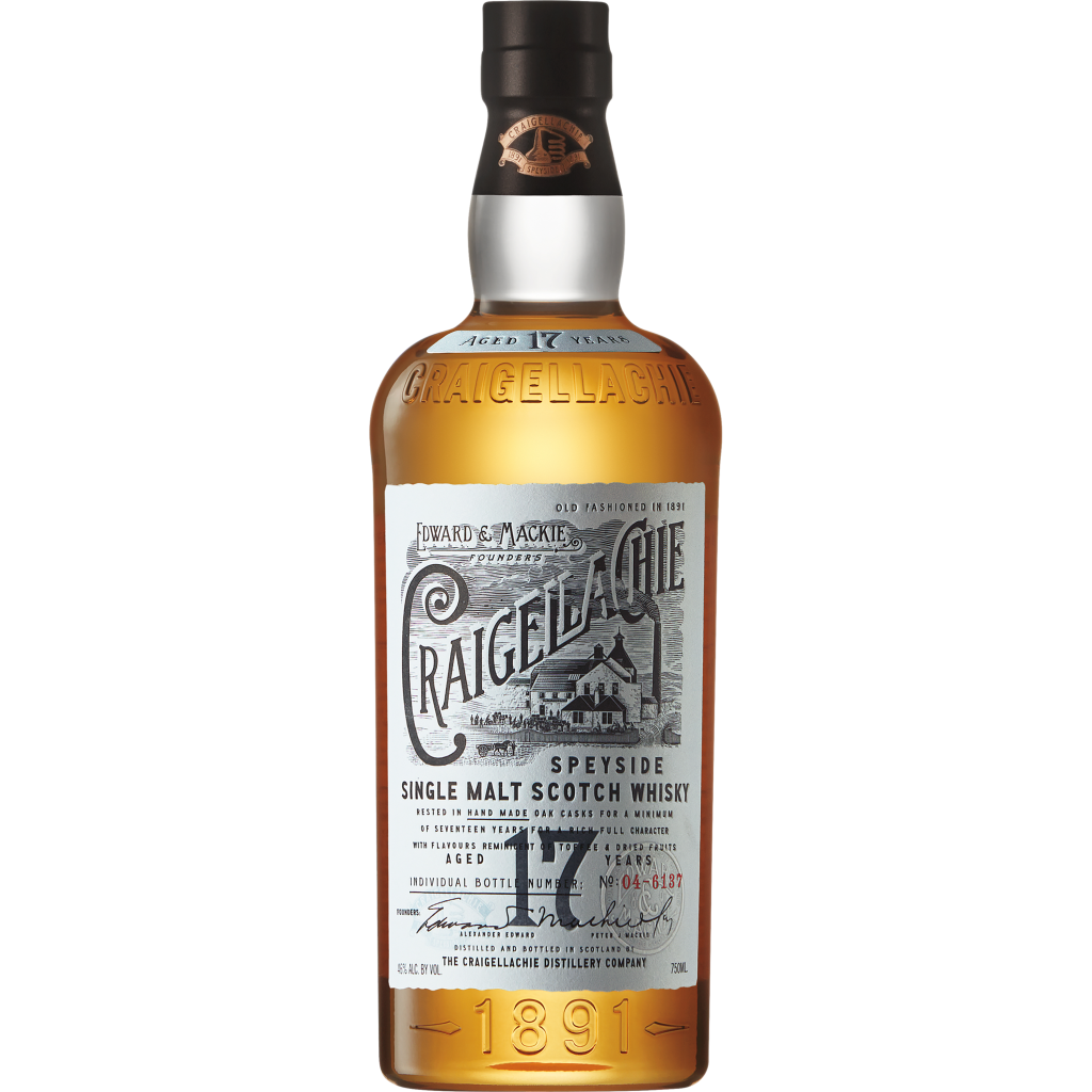 CRAIGELLACHIE 17 YEAR OLD SINGLE MALT WHISKY
