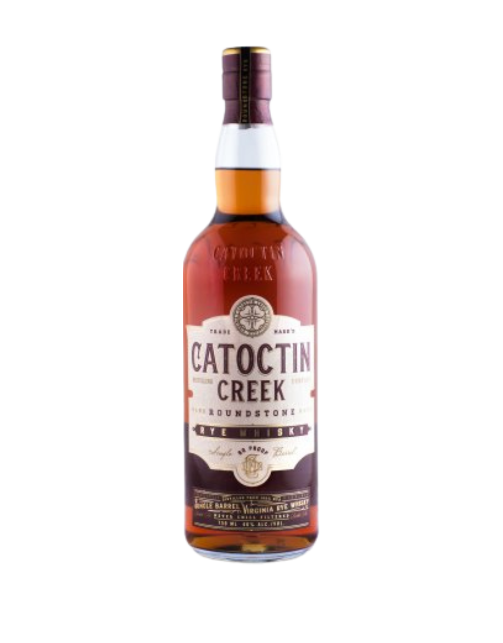CATOCTIN CREEK ROUNDSTONE RYE 80 PROOF
