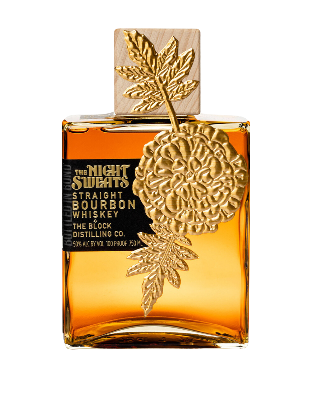 THE BLOCK DISTILLING CO THE NIGHTS SWEATS STRAIGHT BOURBON - BOTTLED IN BOND