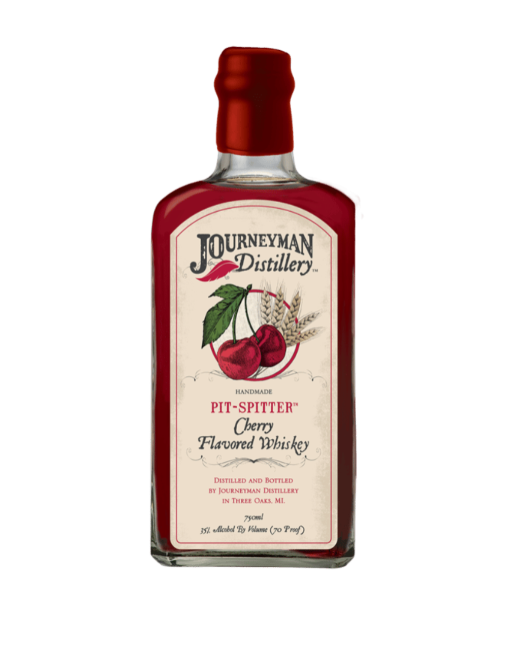 JOURNEYMAN DISTILLERY PIT-SPITTER CHERRY WHISKEY