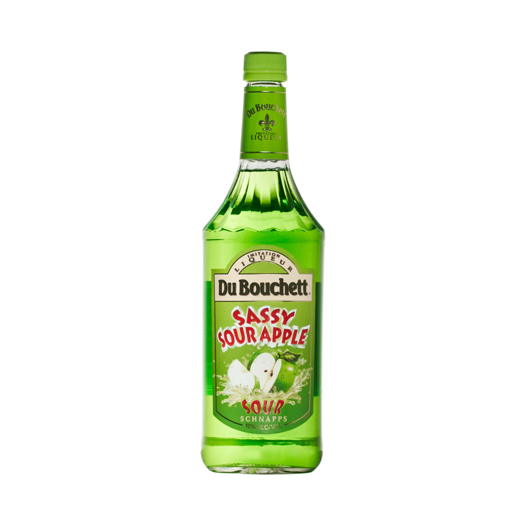 DU BOUCHETT SASSY SOUR APPLE SCHNAPPS LIQUEUR