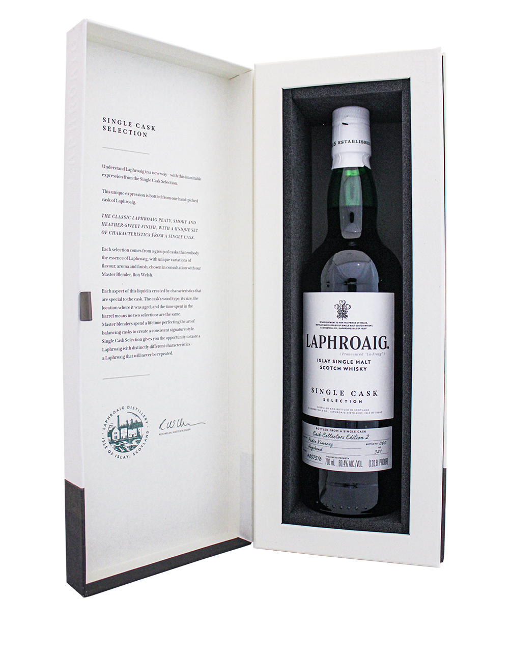 Laphroaig 2014 Pedro Ximenez Hogshead Single Cask S0b12 | ReserveBar
